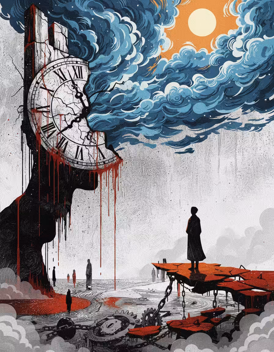 When Time Starts Bleeding