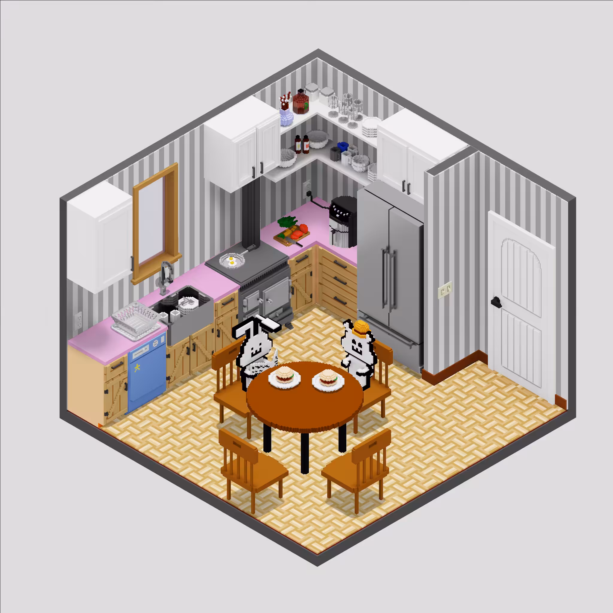 Many-Rooms Interpretation: Kitchen: Kitchen #40
