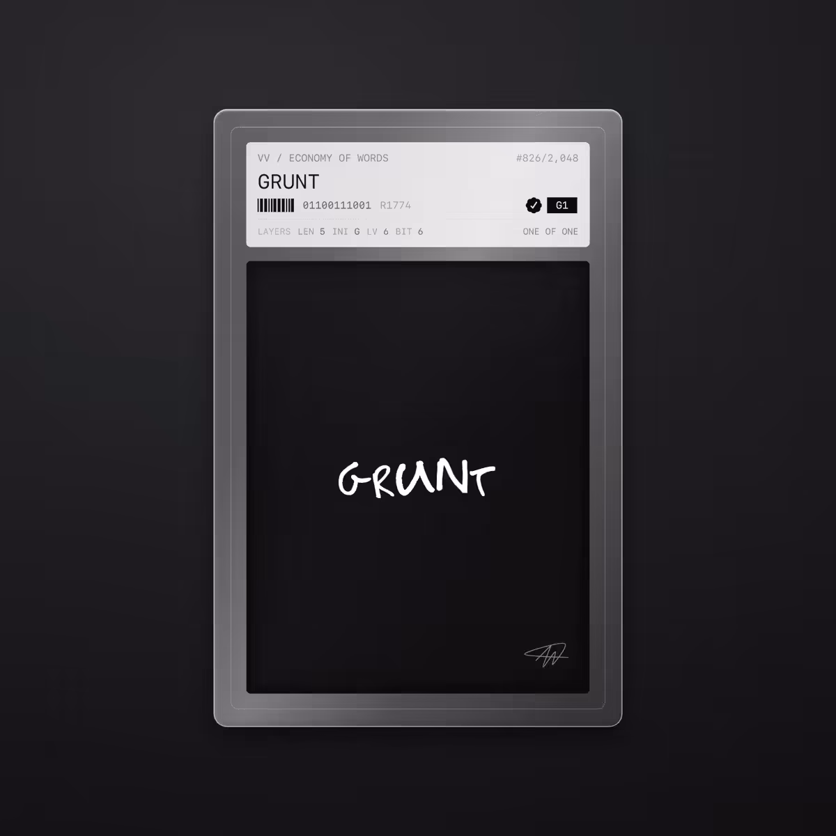 GRUNT · #826