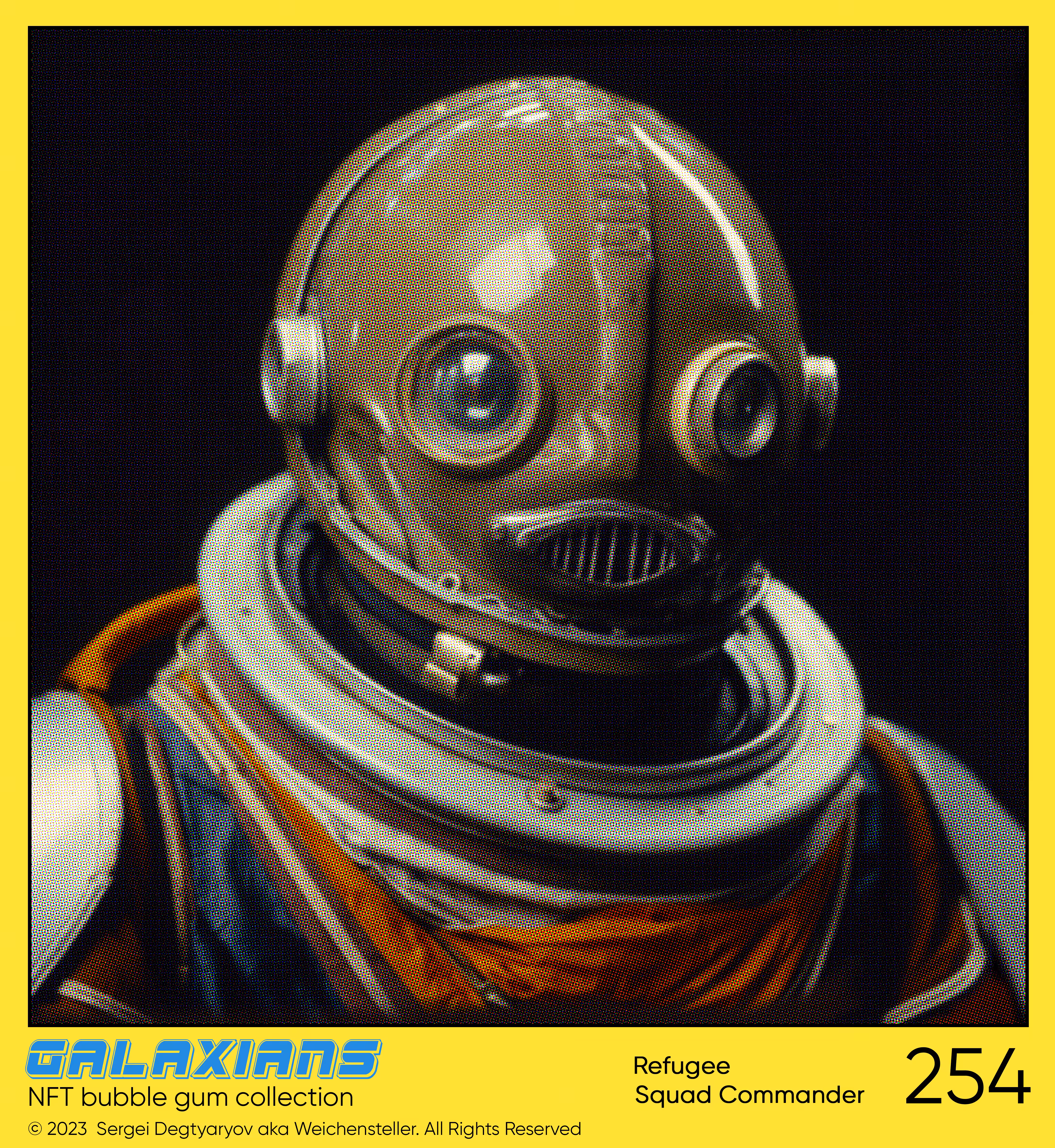 Galaxians: The Space Refugees: Galaxian #254