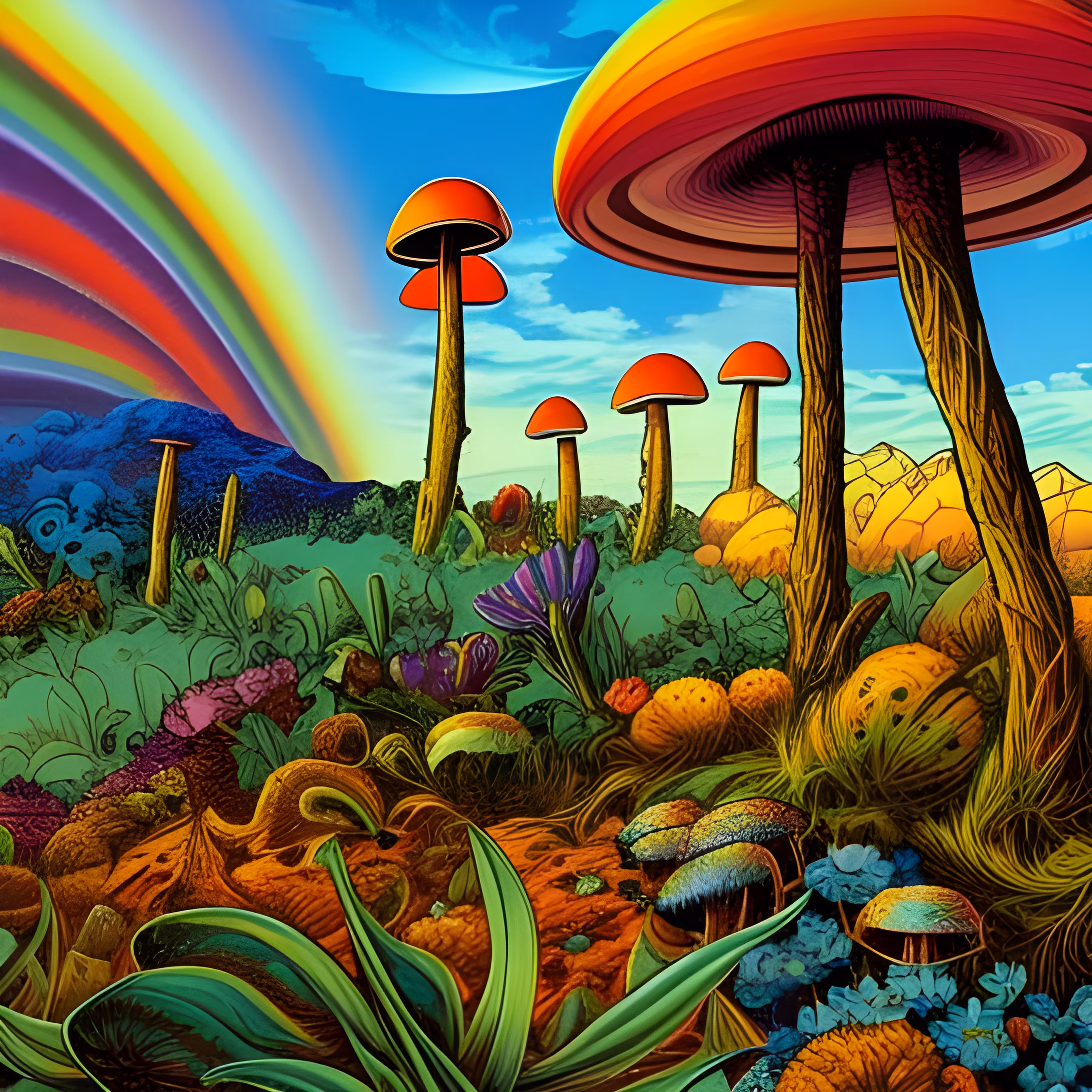 What Grows Under The Rainbow
