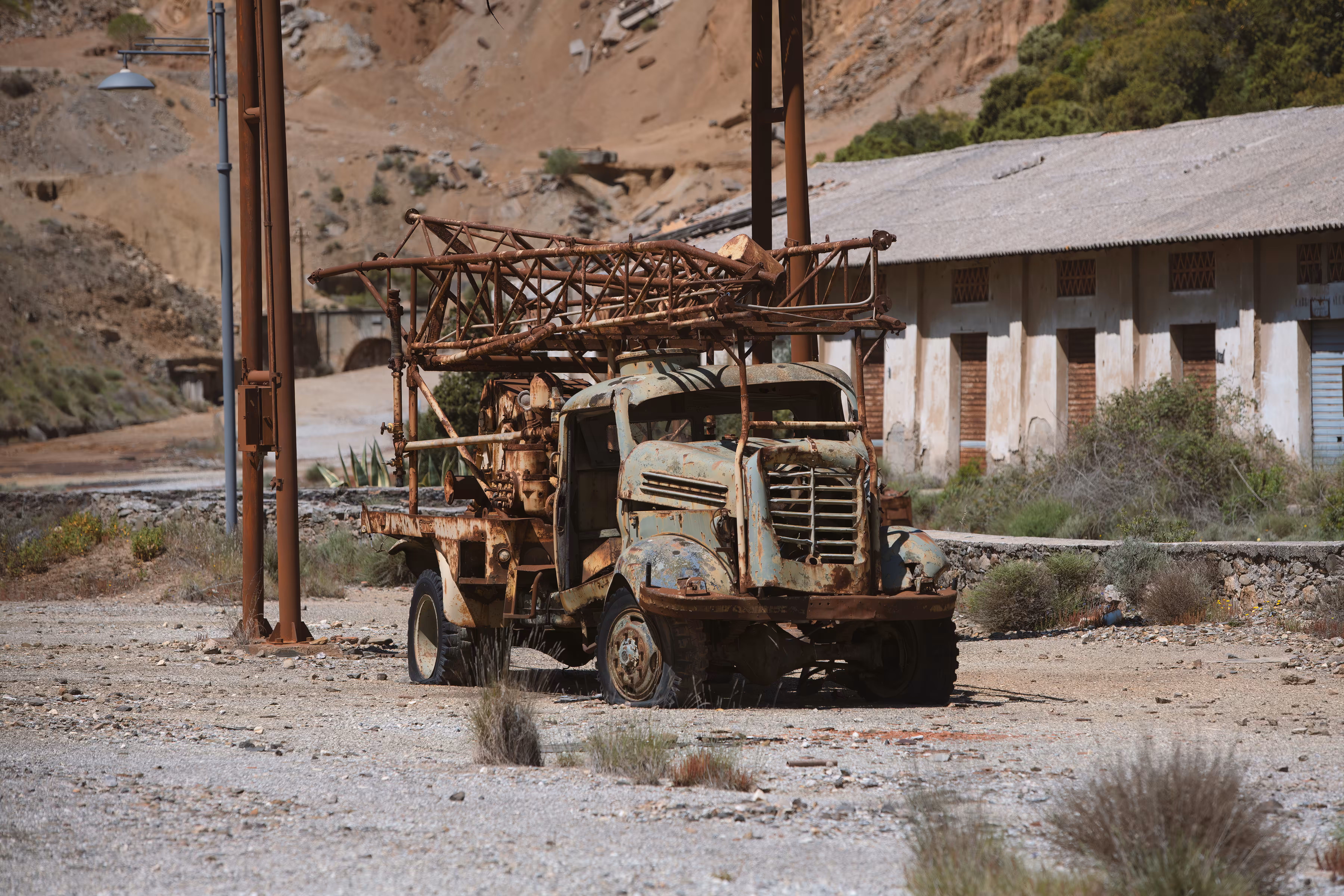 The old rusty Truck