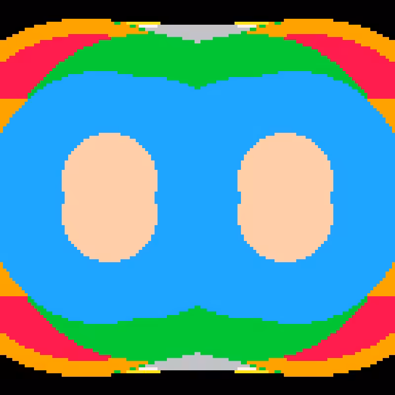 Rapid Psychedelic Inkblot Test Generator #40
