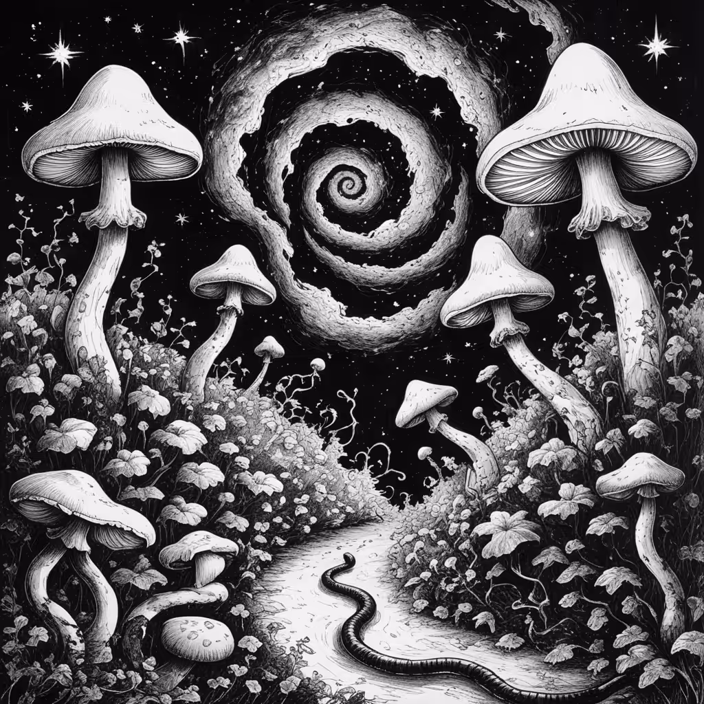 One soul in two bodies: Black and white world