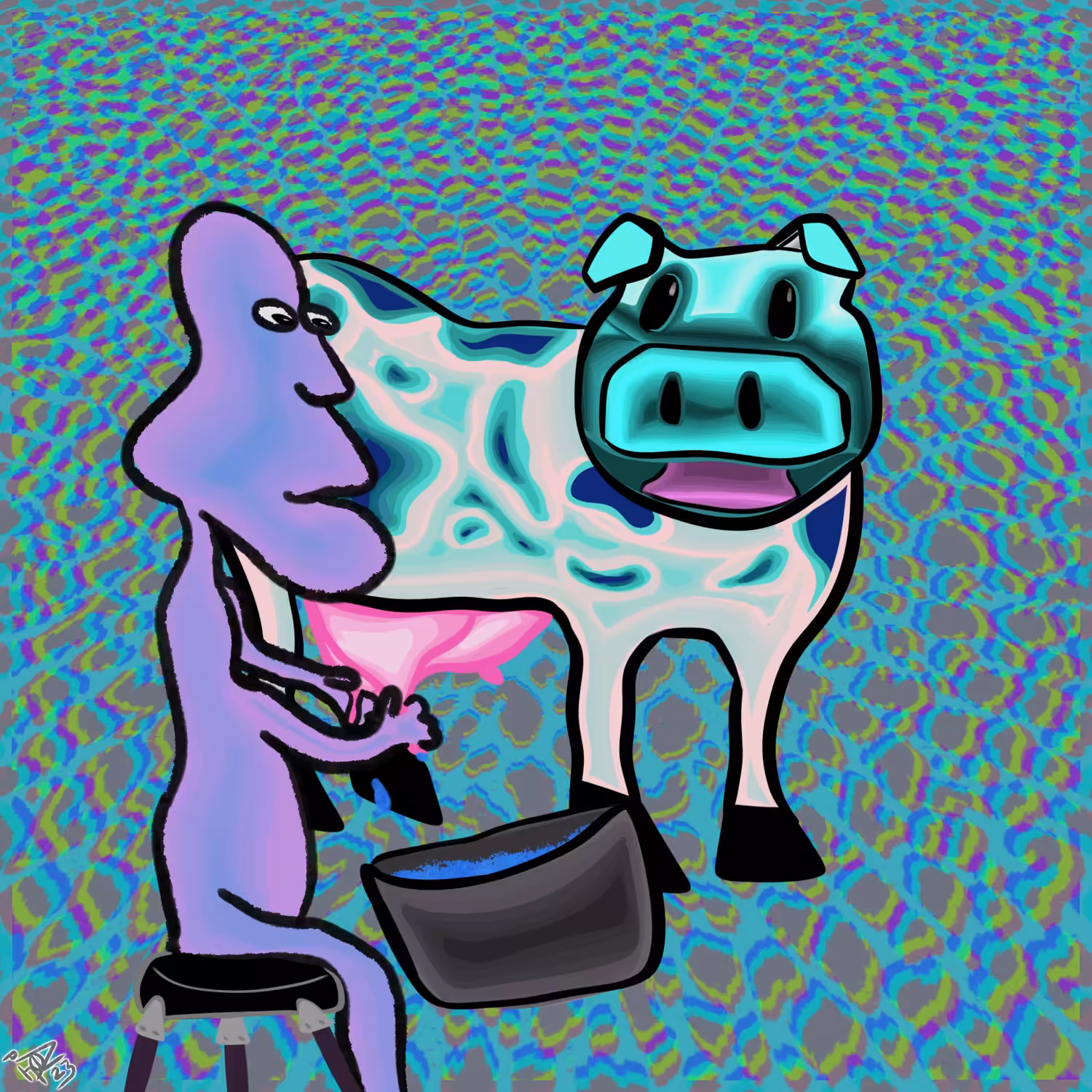 ALTO the Blue Coated Cow