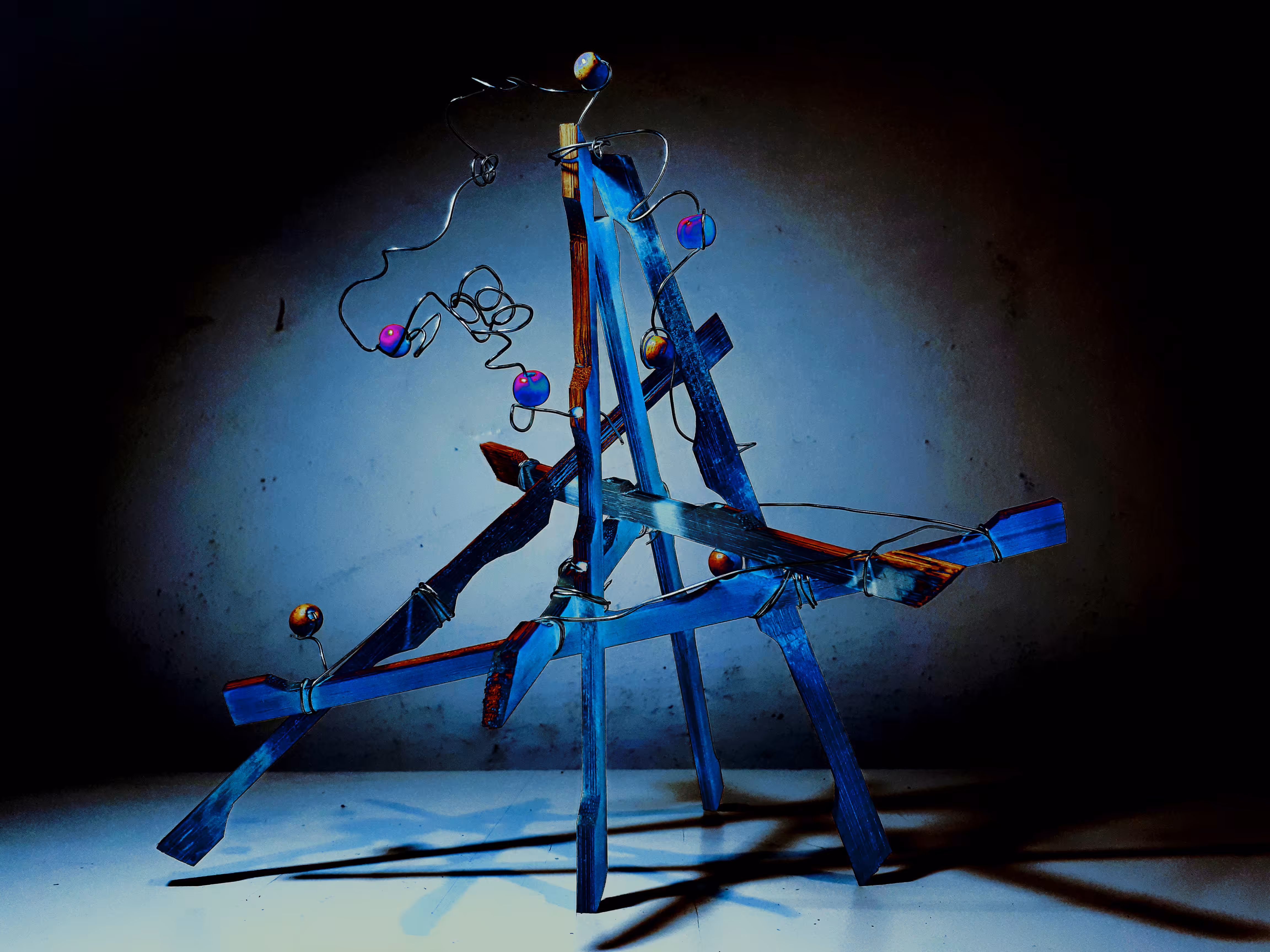 Point and line in space