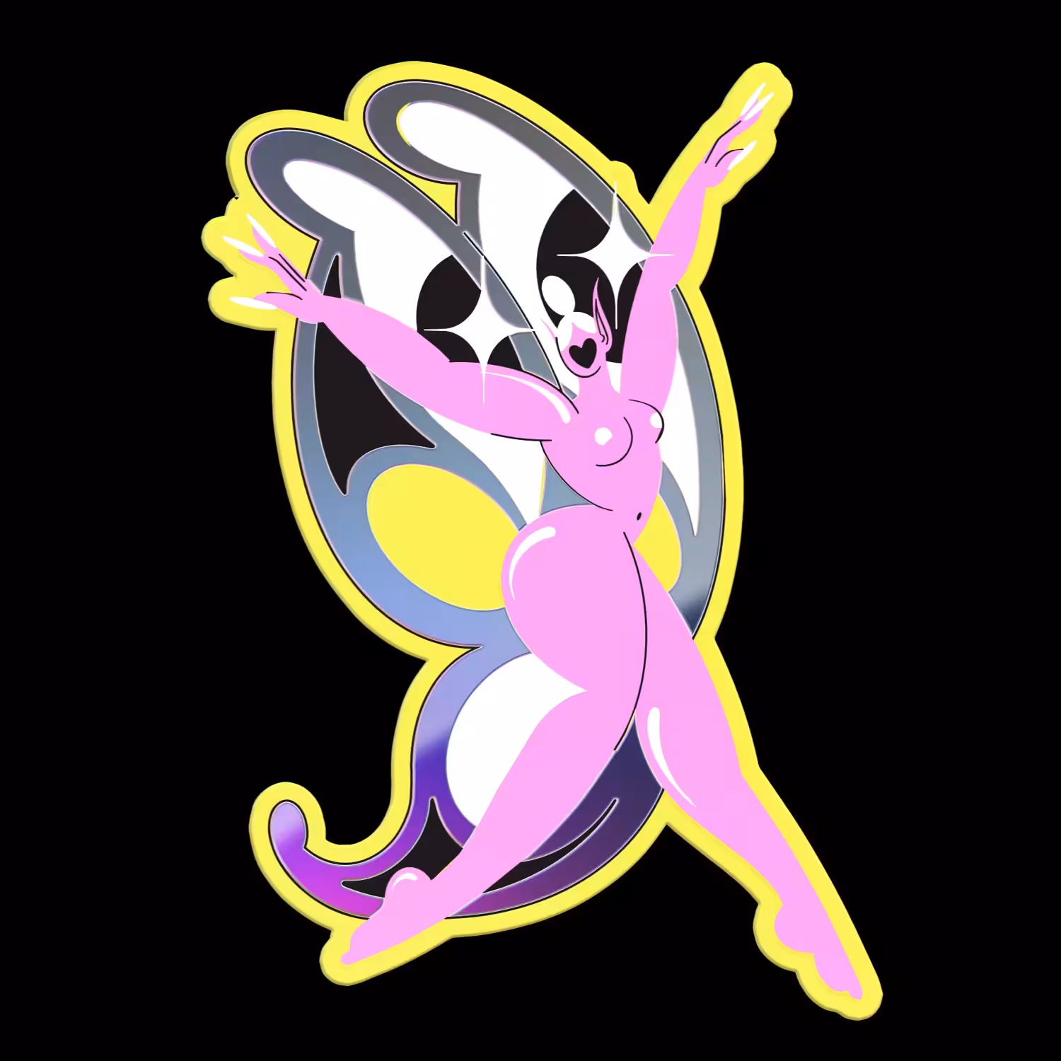 Fairy Holo Sticker