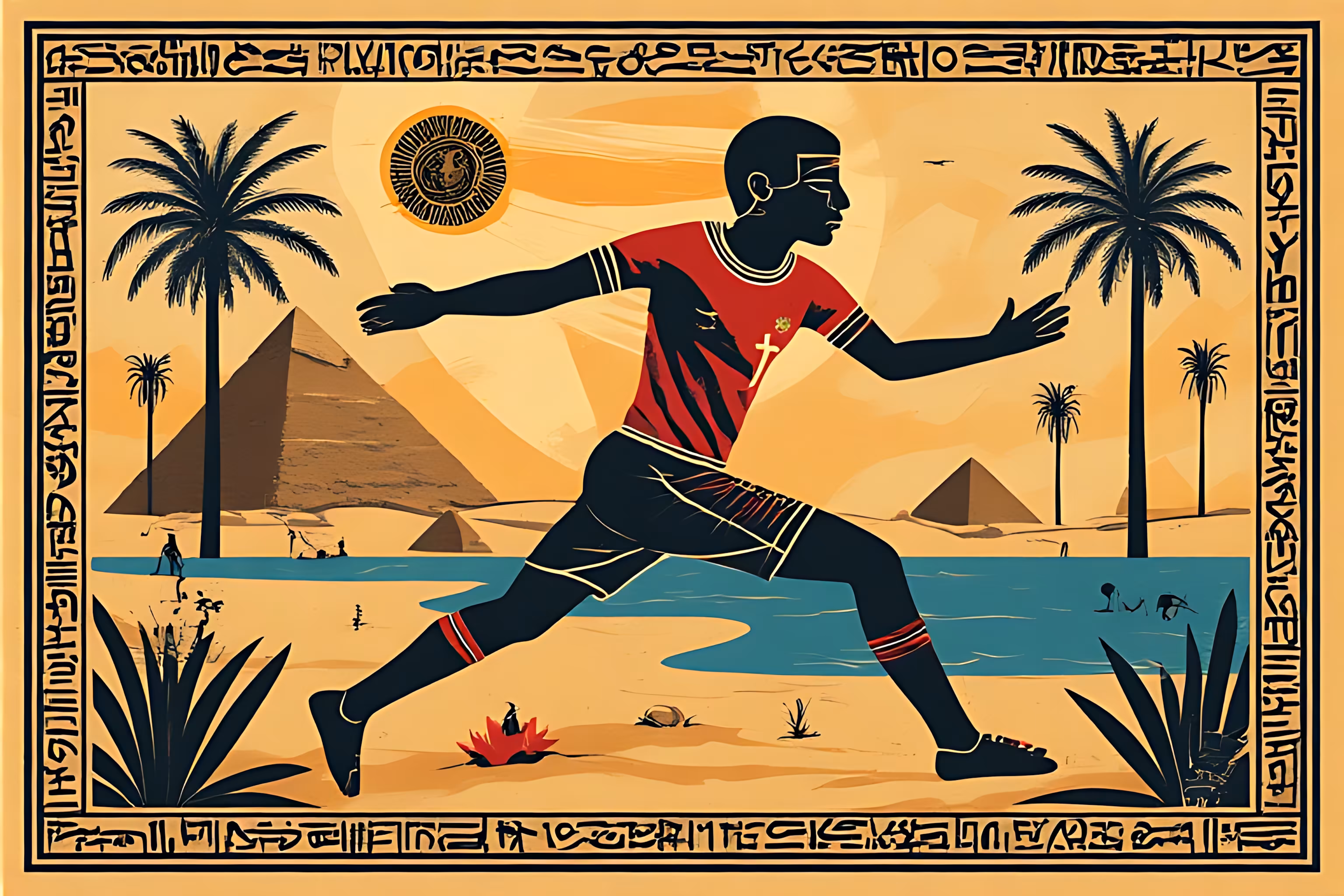 2026 WORLD CUP: 48 NATIONS | NFT COLLECTION: Eternal Egypt The Football of the Pharaohs