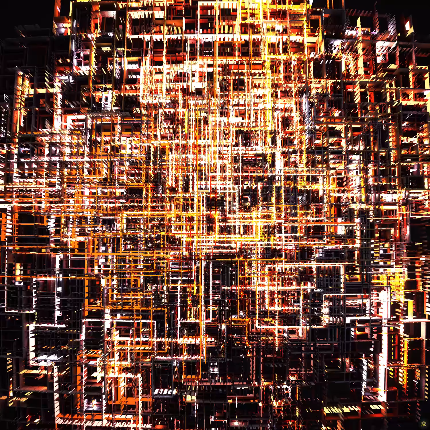 #04 Generative Random Lines | Zoom
