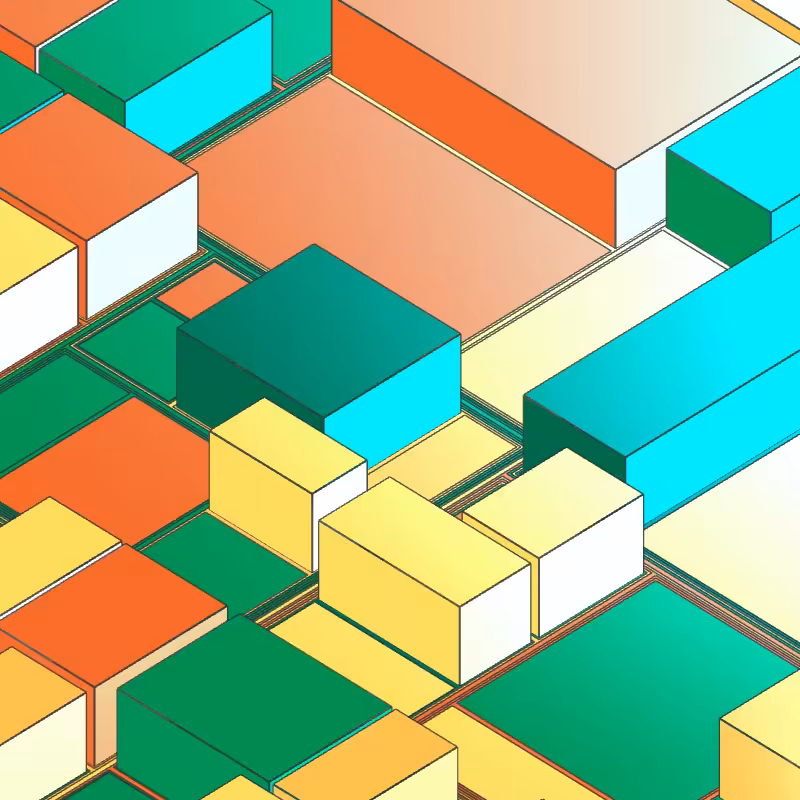Geometric city #213