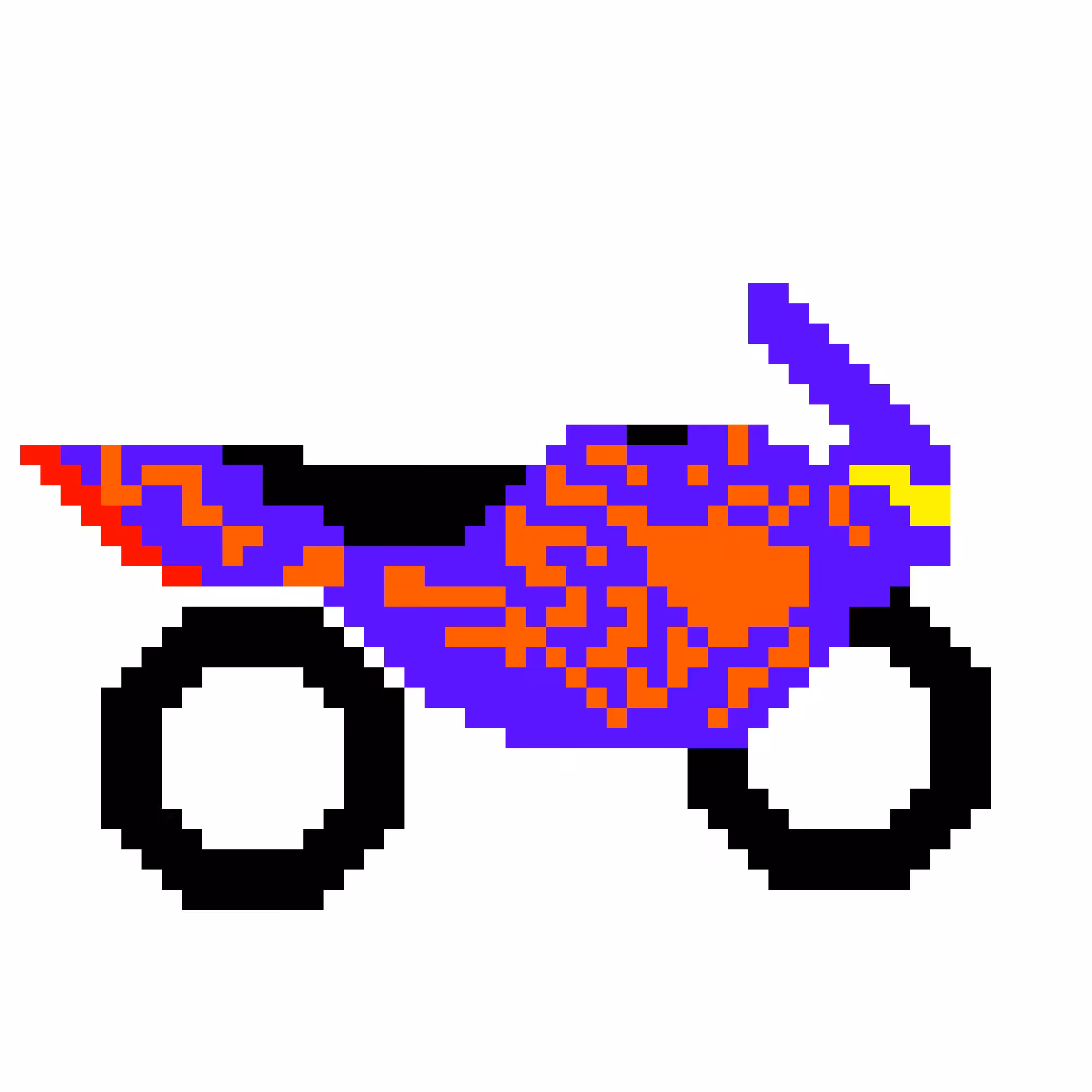 motor purple demon