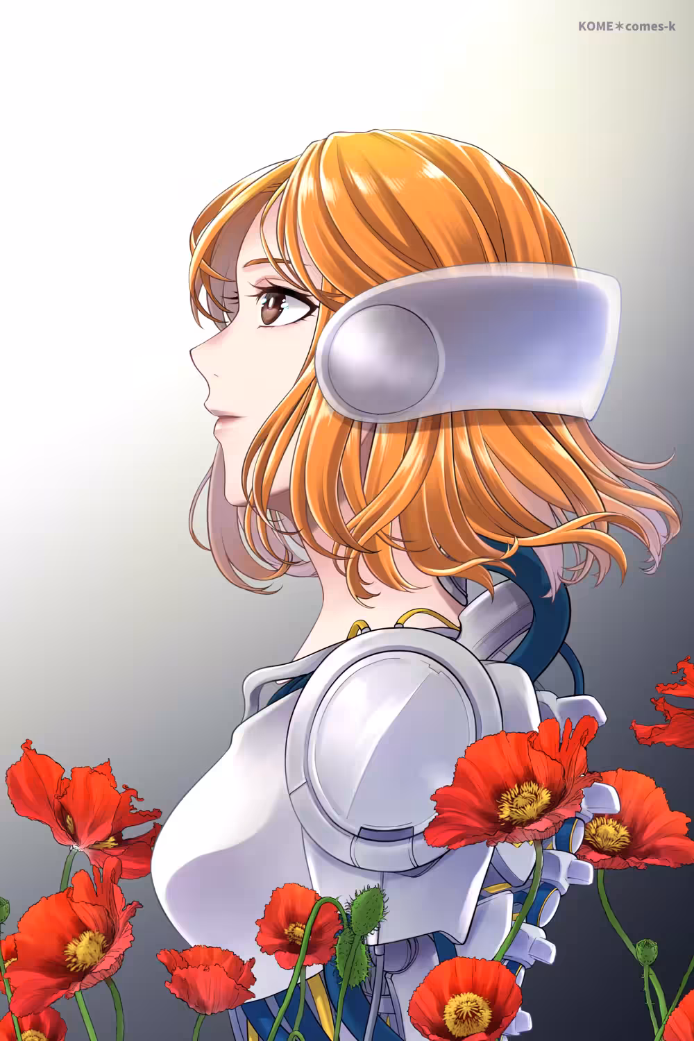 Where poppies bloom  - fanart of "Back" -long ver.