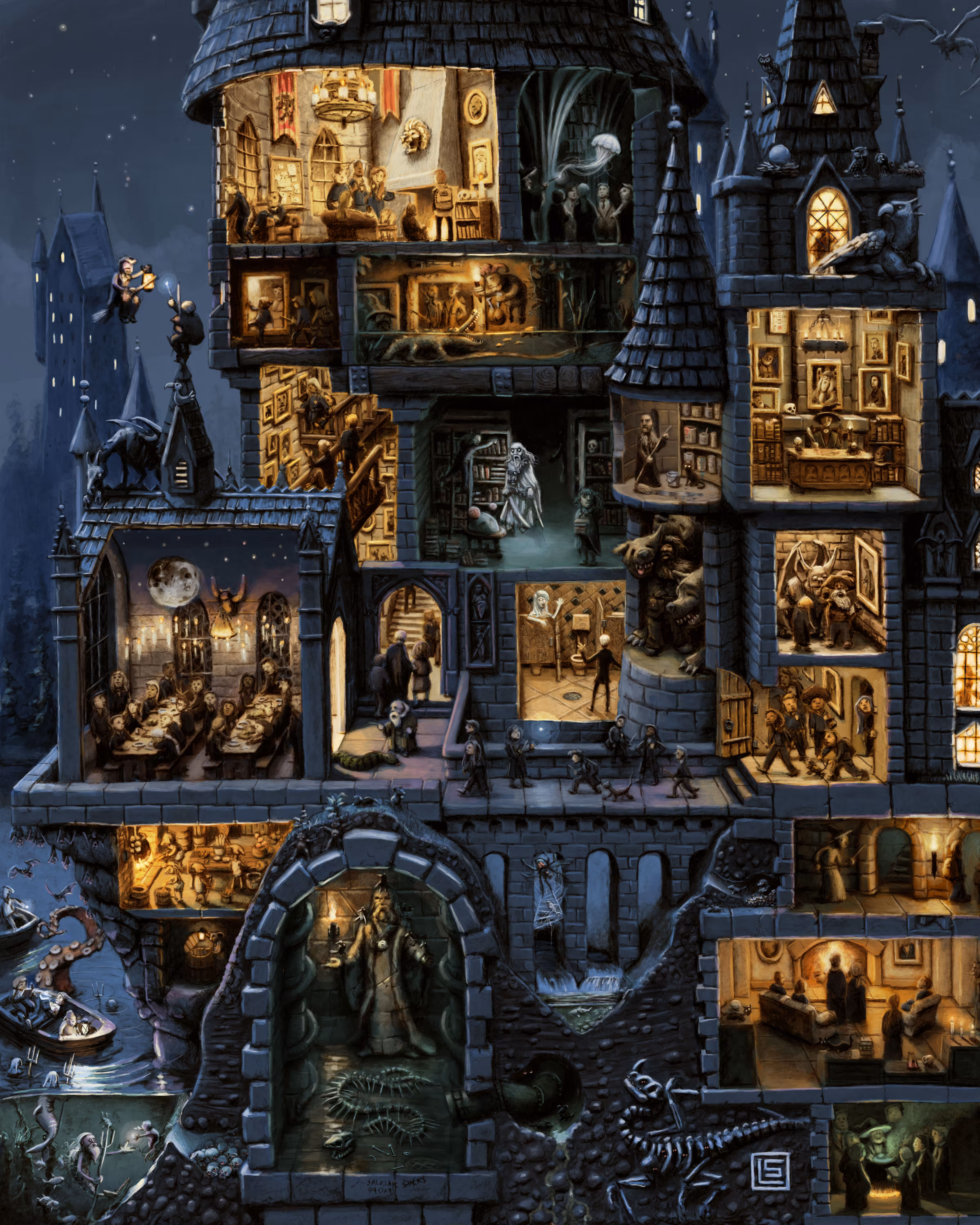 Hogwarts - Rising from the Ashes