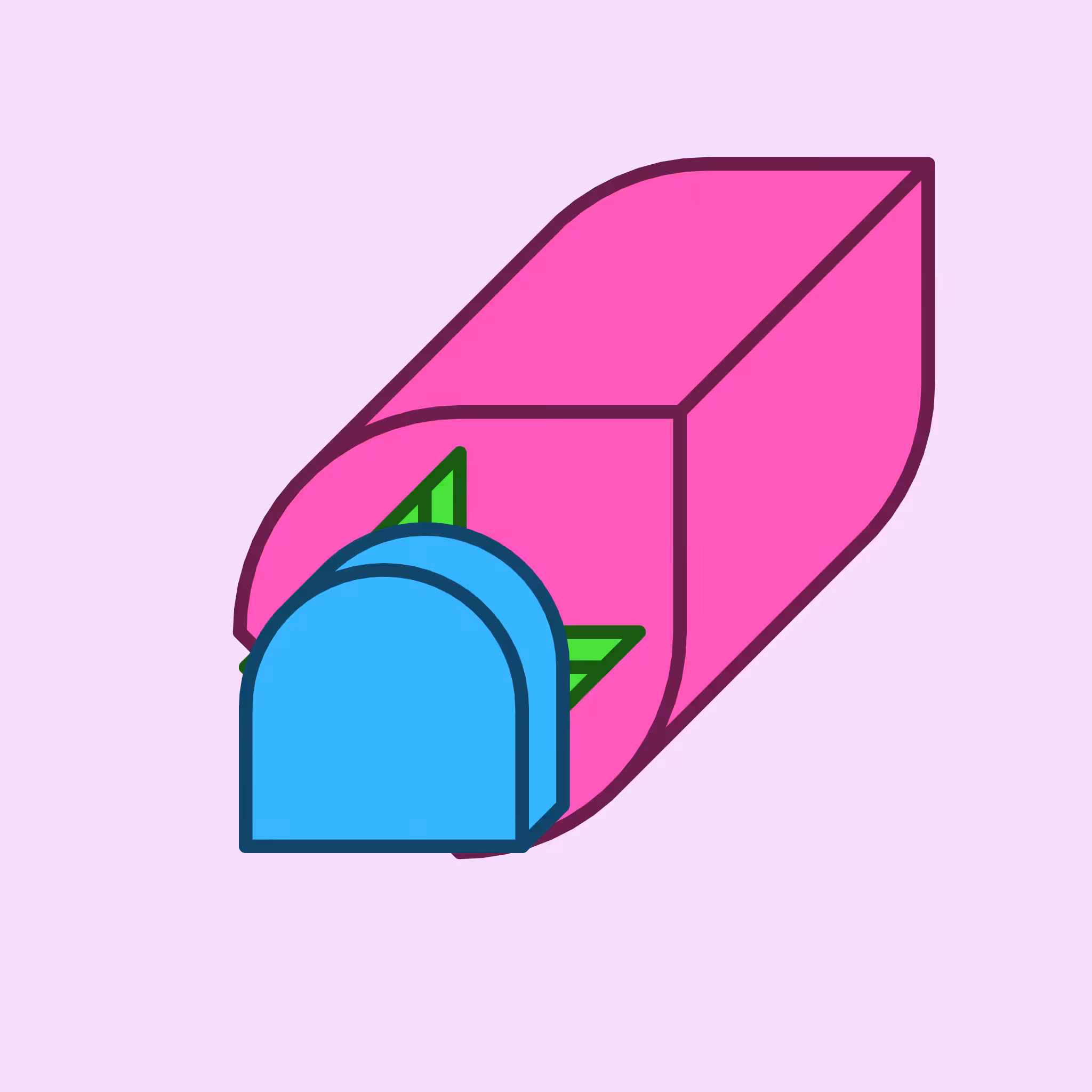 Calm shapes #425