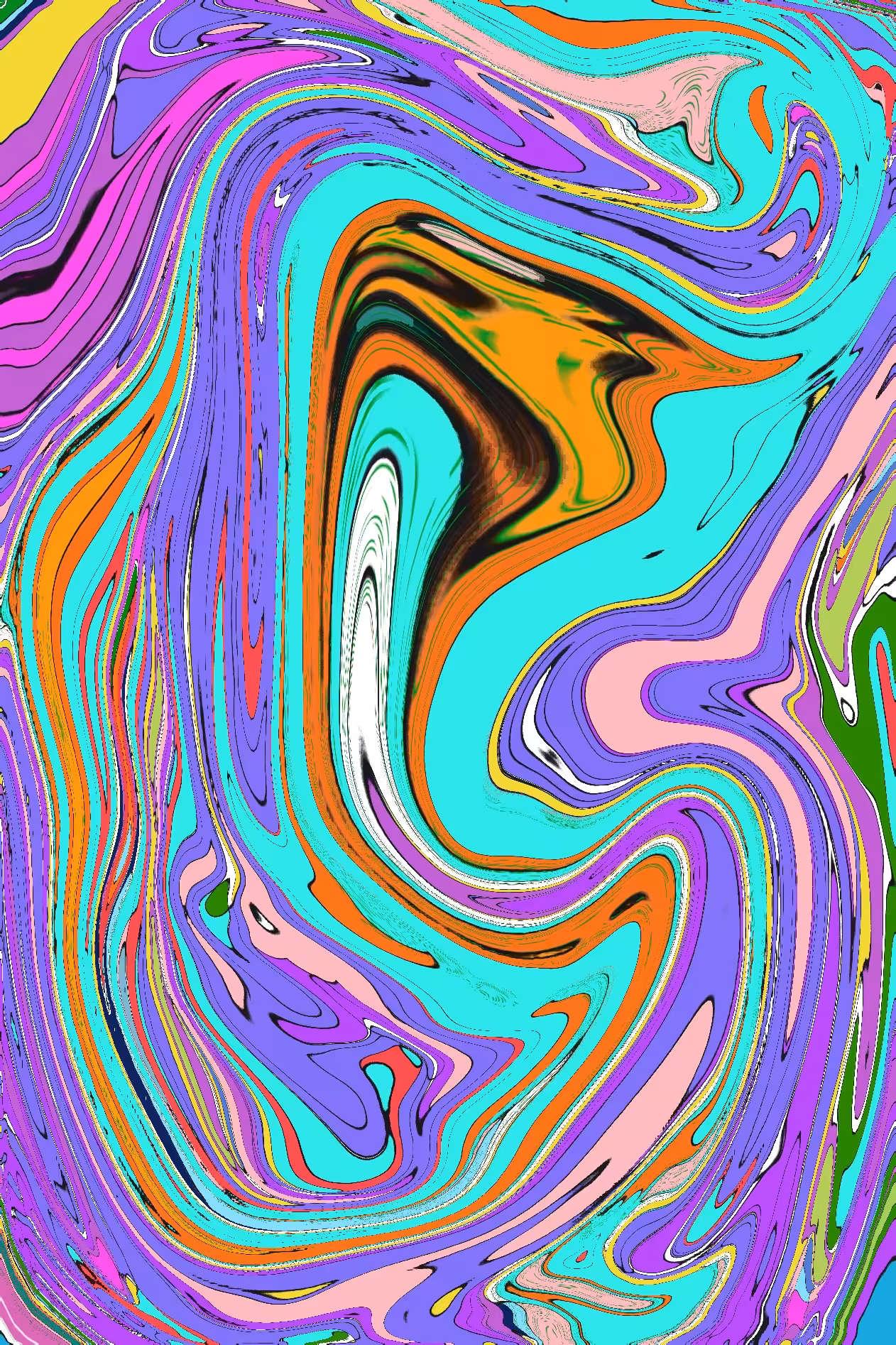 INK Illusion Abstract #1