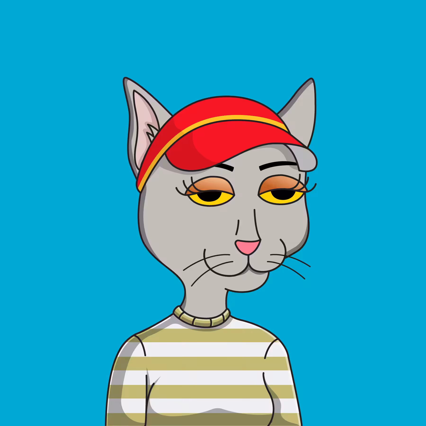 Girl Cat #630