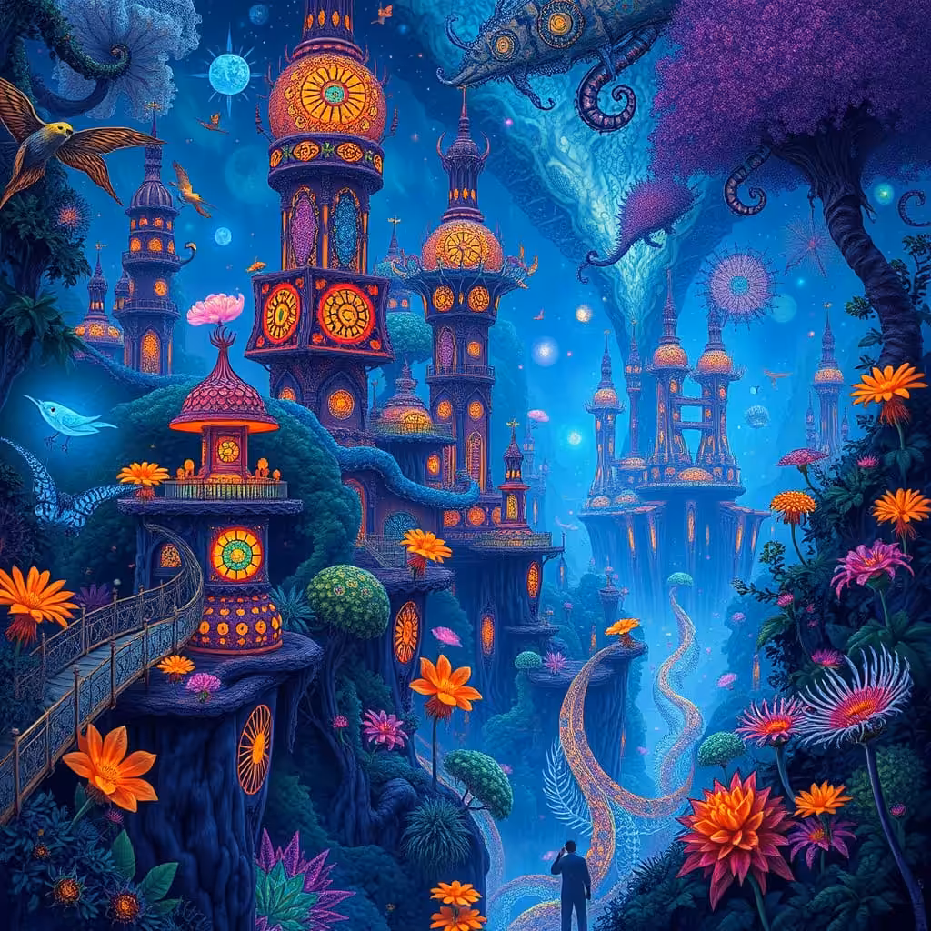 Surrealist Dreamscapes: Vallis Magica