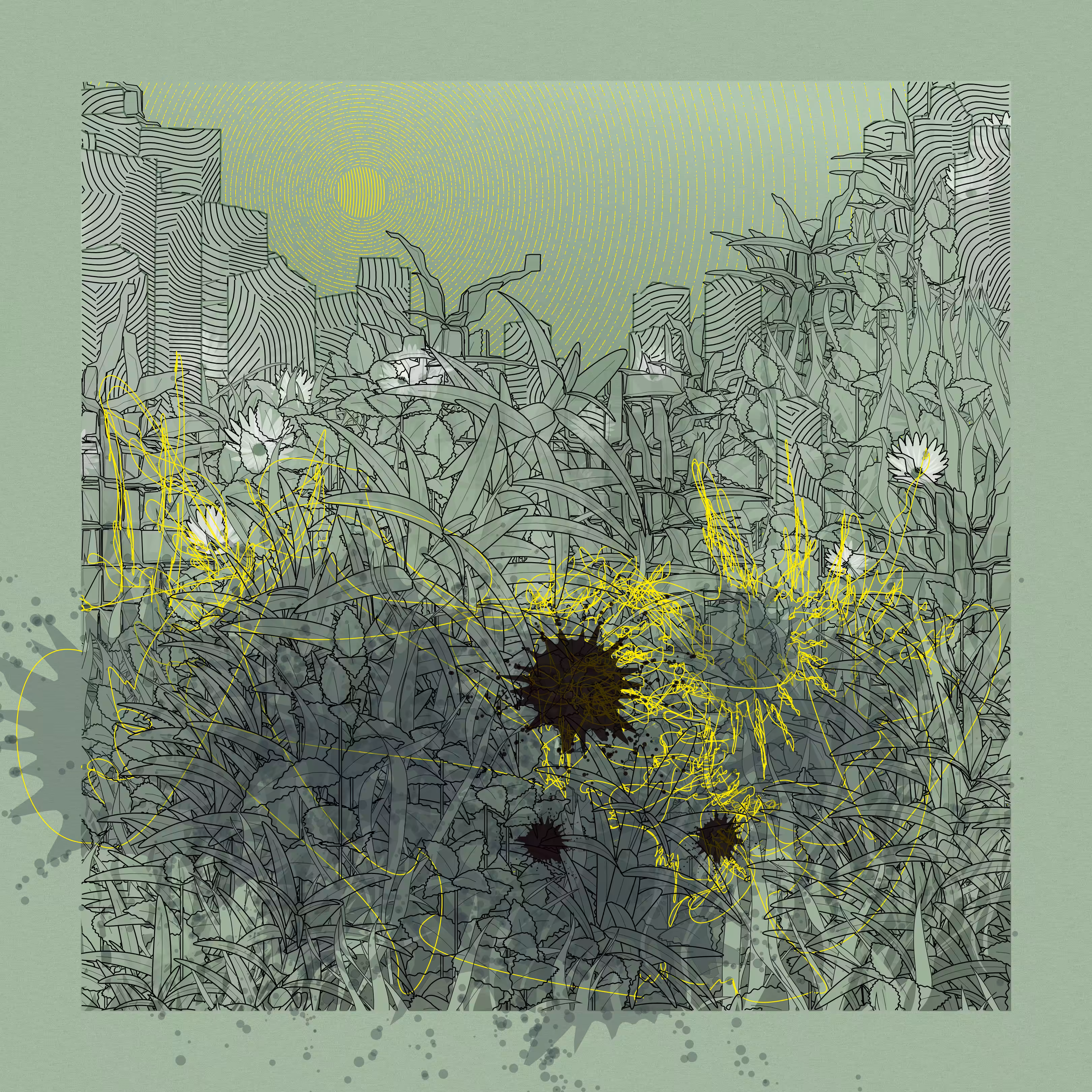 Landscape with Carbon Capture #6073