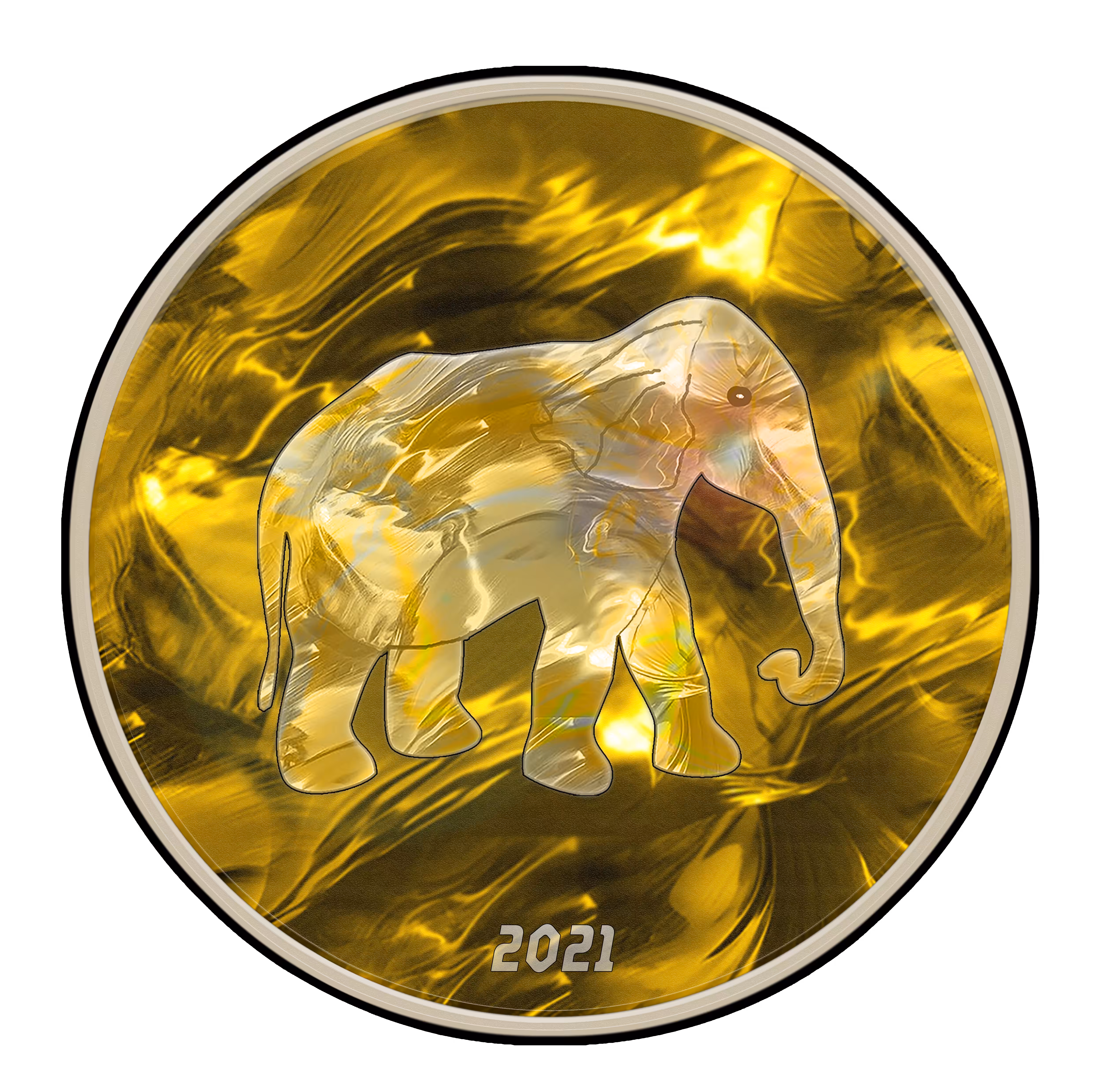 Elephant Medallion