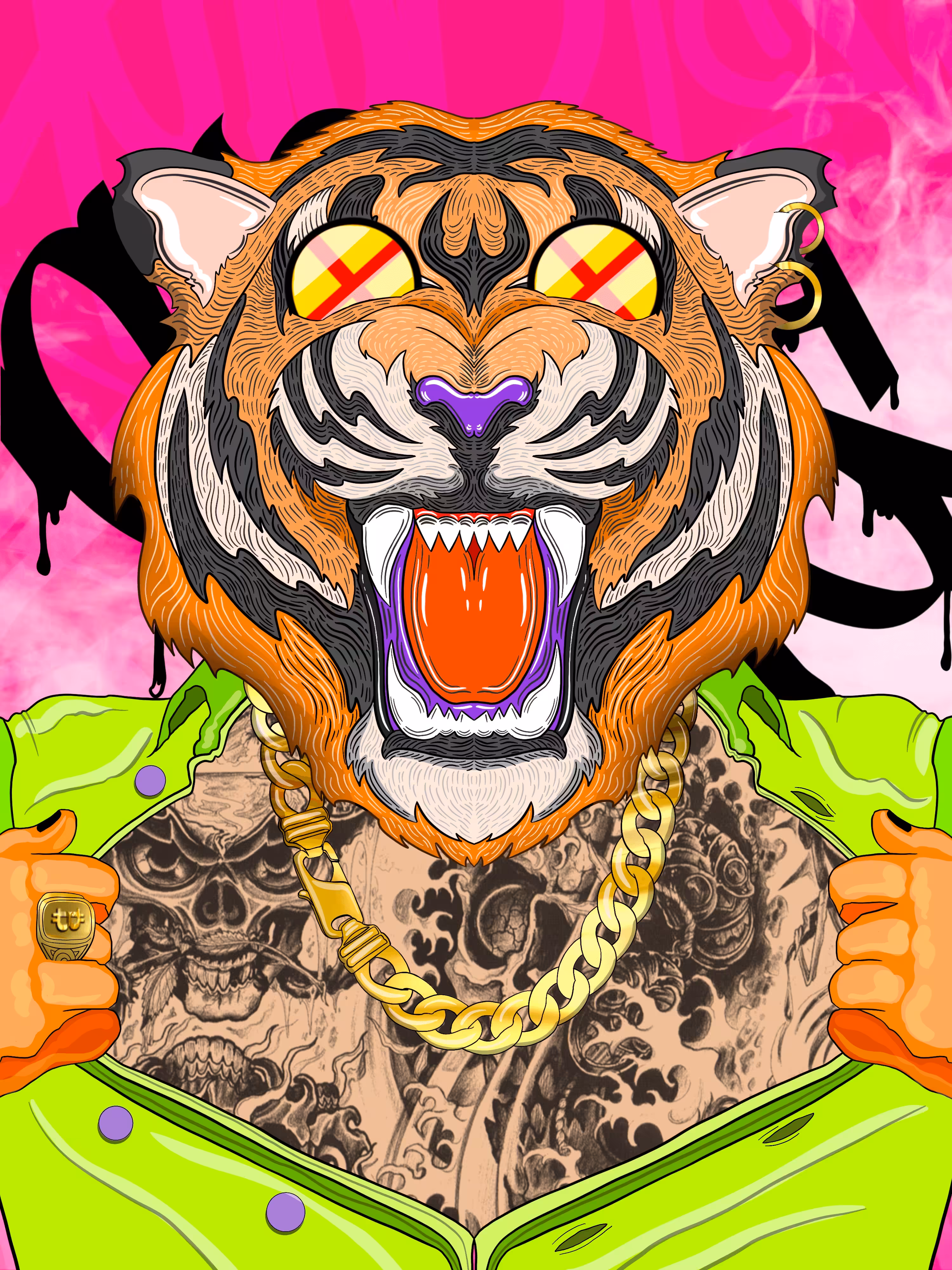 CRYPTOTIGER BOUNCER BY J_SKY