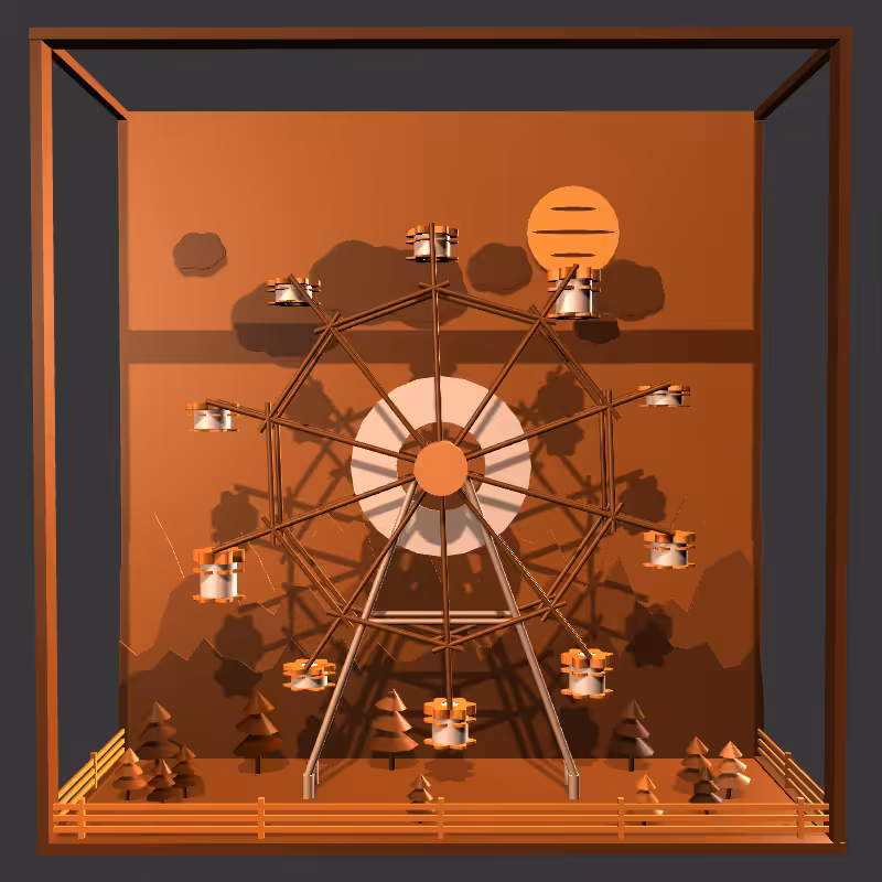 “Uncle Run” Fun Park: Ferris Wheel #26