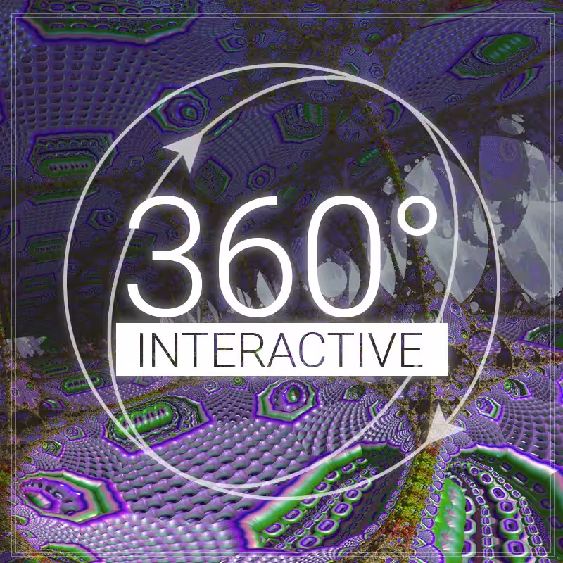 Antara Dua Darjat (2021) - 360° 3D Fractal Panorama