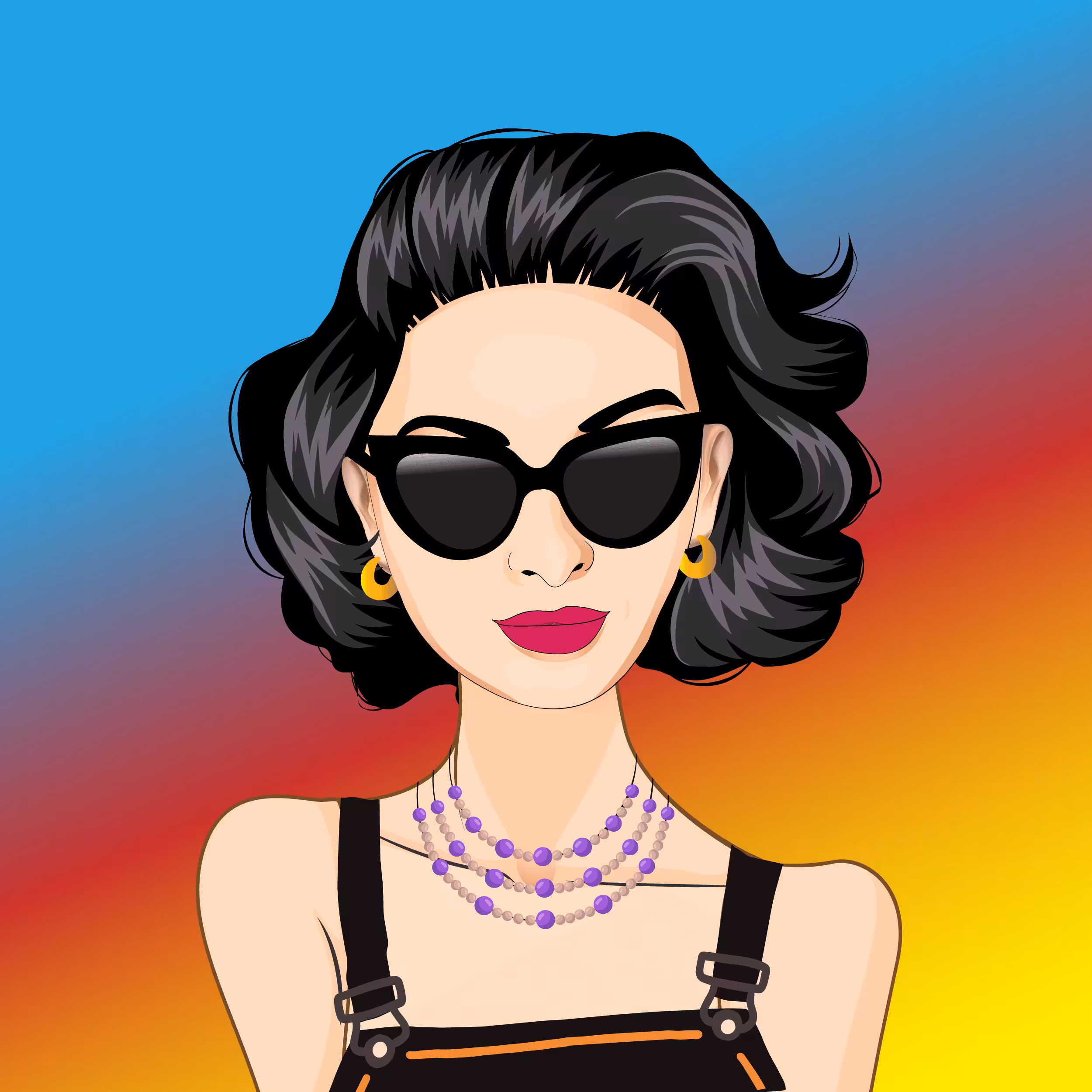 Cool Lady #1944