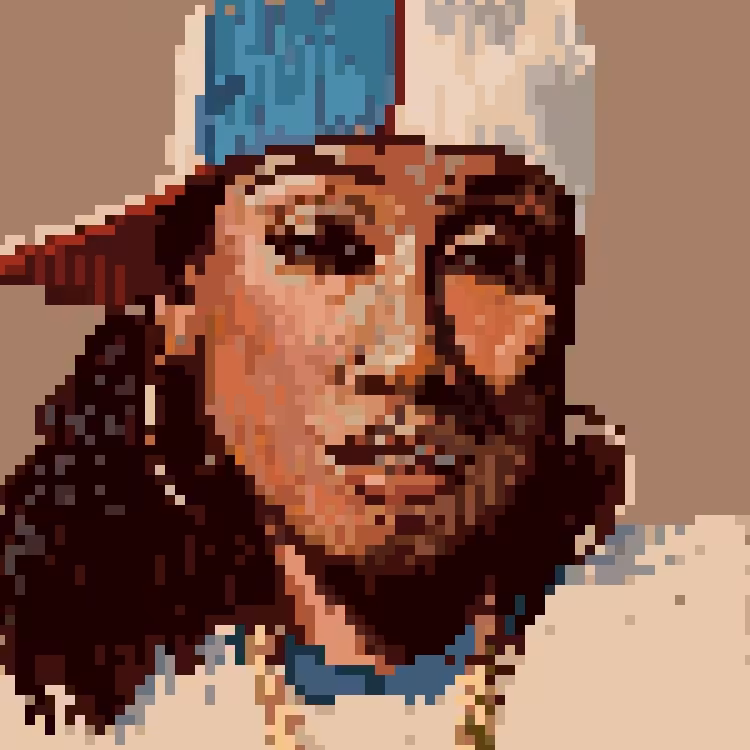 Missy Elliott Pixel Art