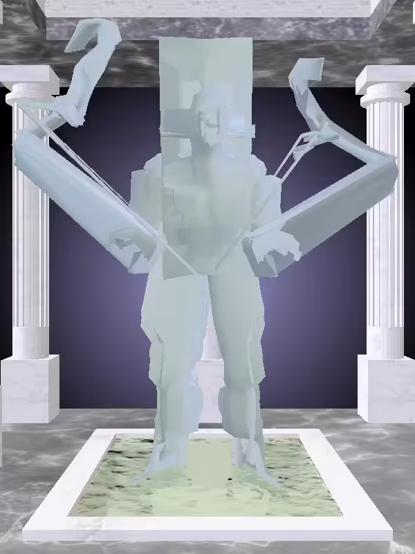 HeavenComputer: The Old Matte Pale Green Man #4330