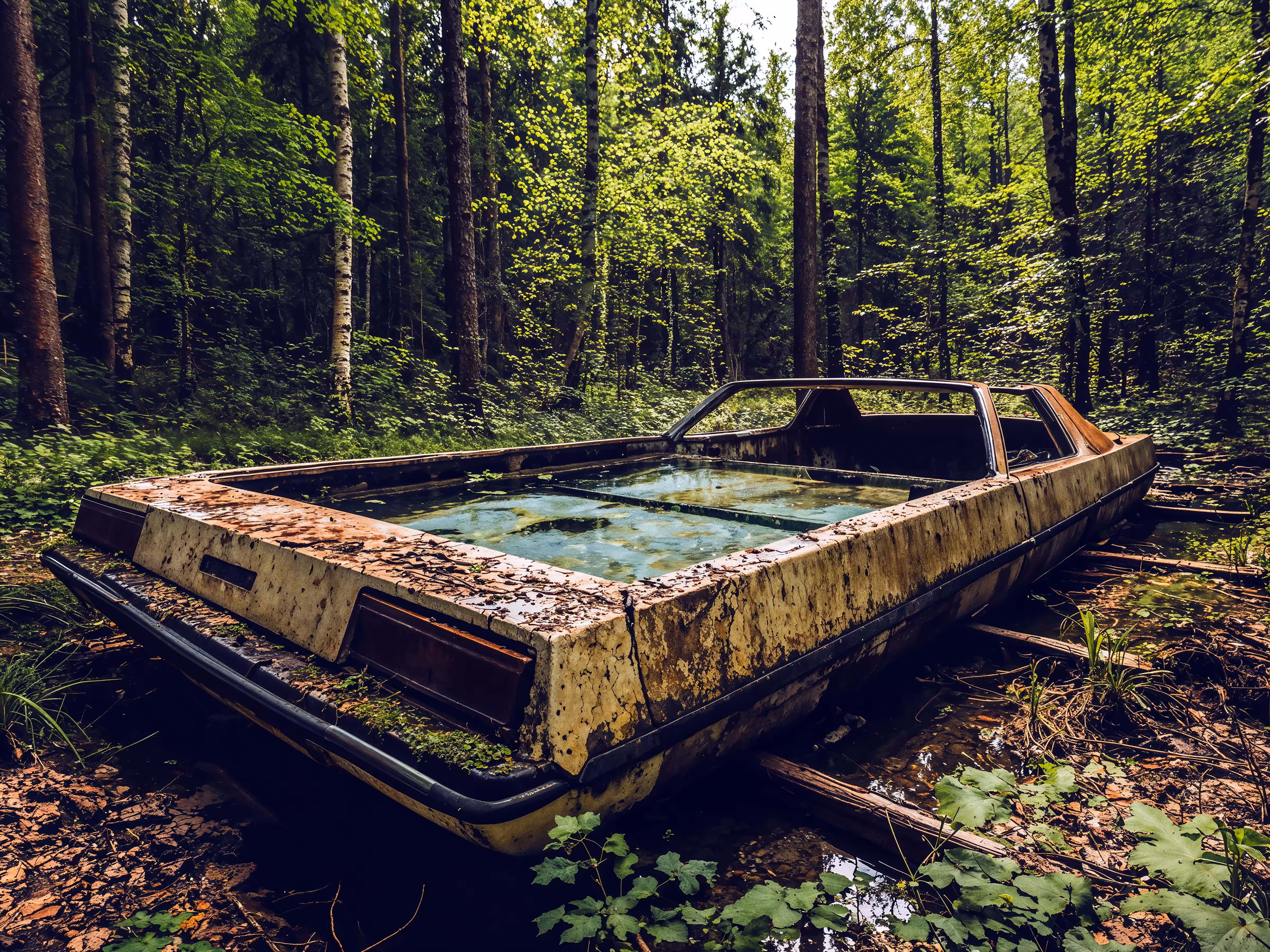 NO PARKING IN SHALLOW WATER