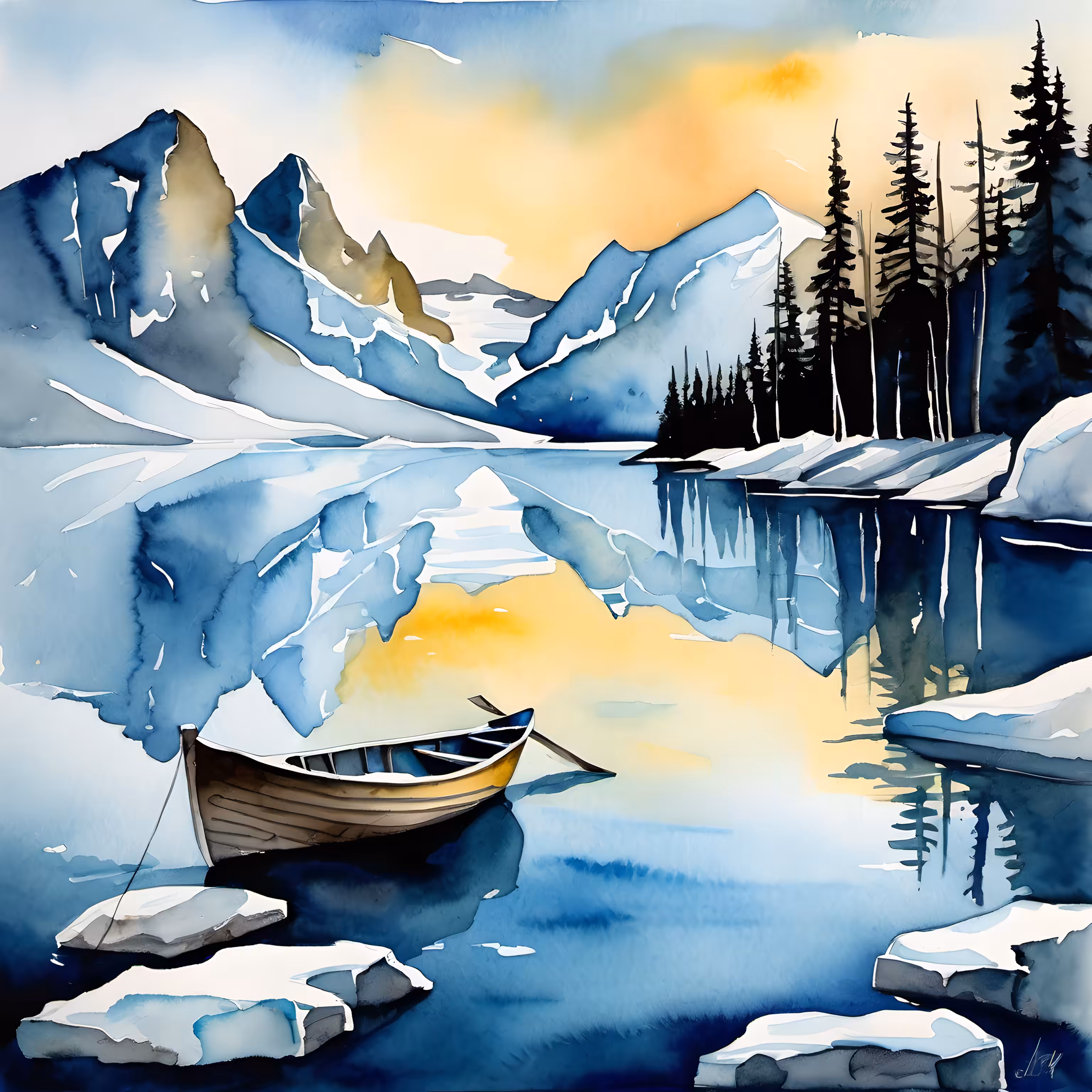Glacial Lakes #23