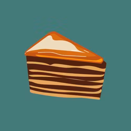 Hungarian_Dobosh Torte (Dobos Torta)