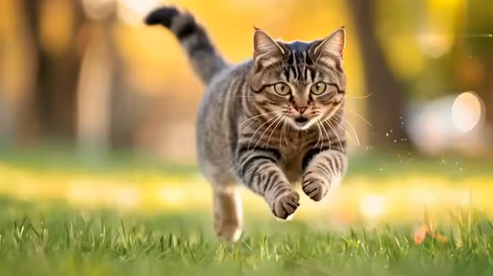 running cat