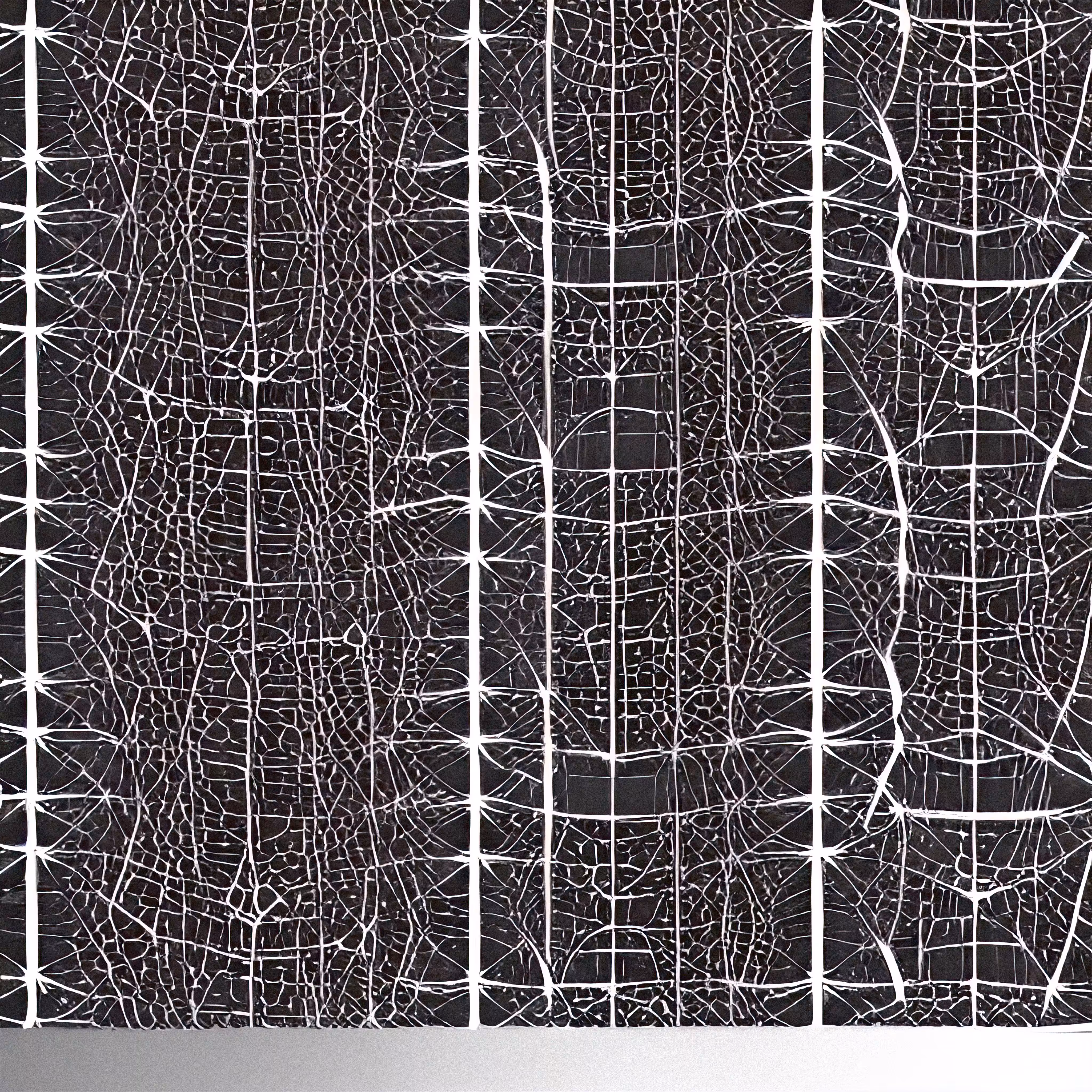 Silk Stained Glass #12