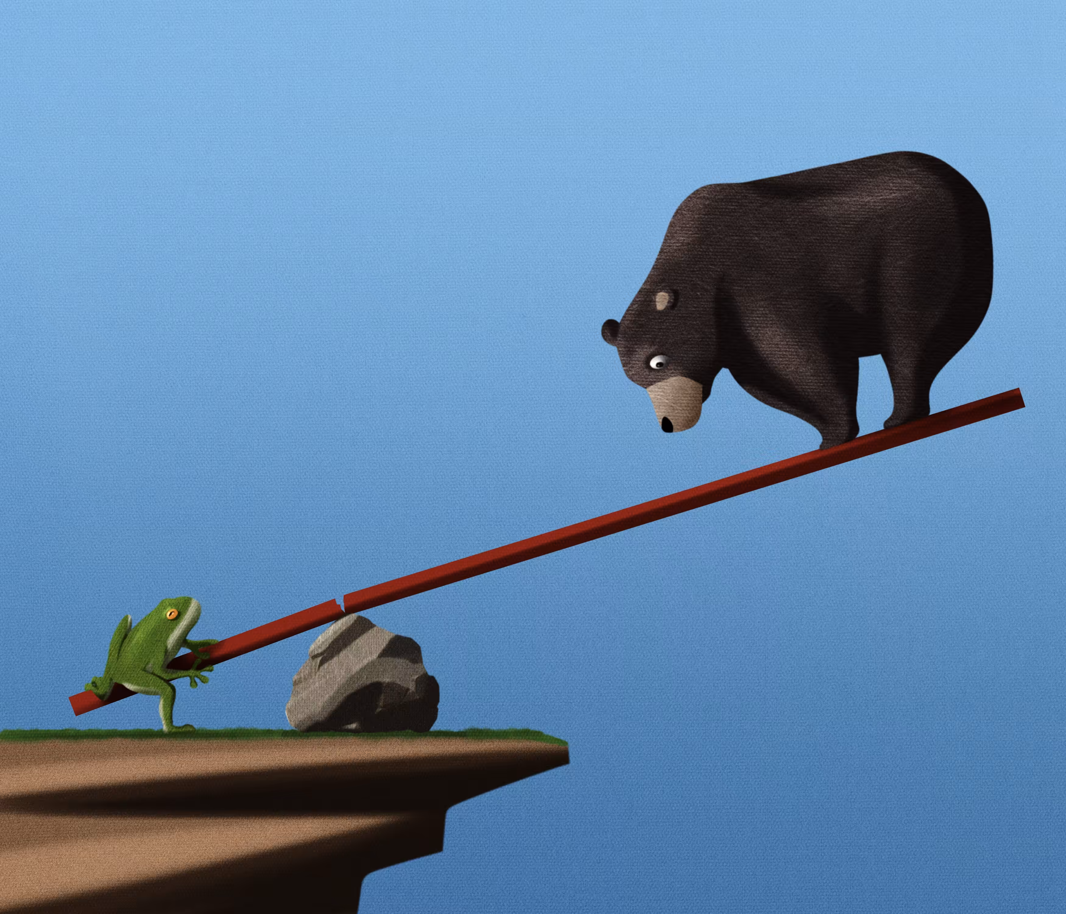 Let the bear fall