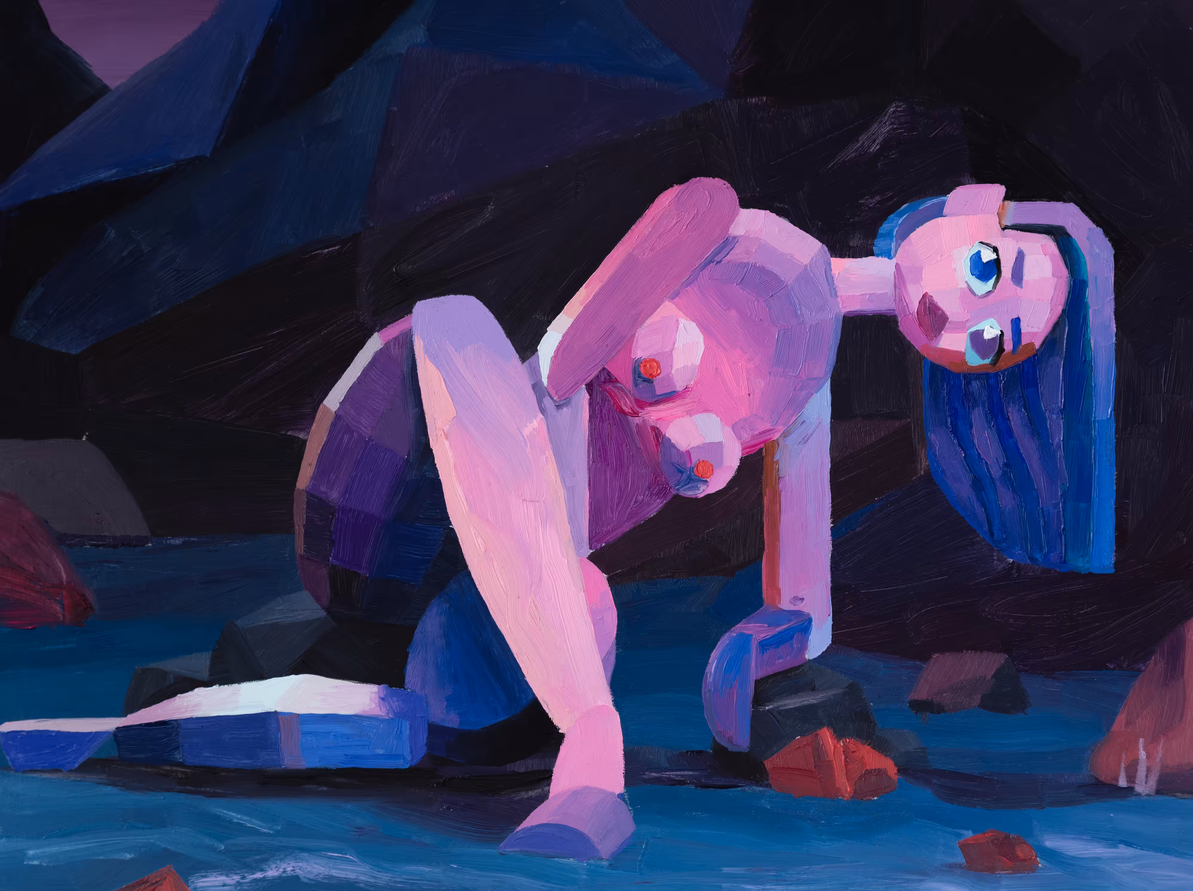 Nude Polys 1 / Oil