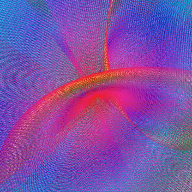 Fibonacci Rainbow Spirals ver2 var9 #1