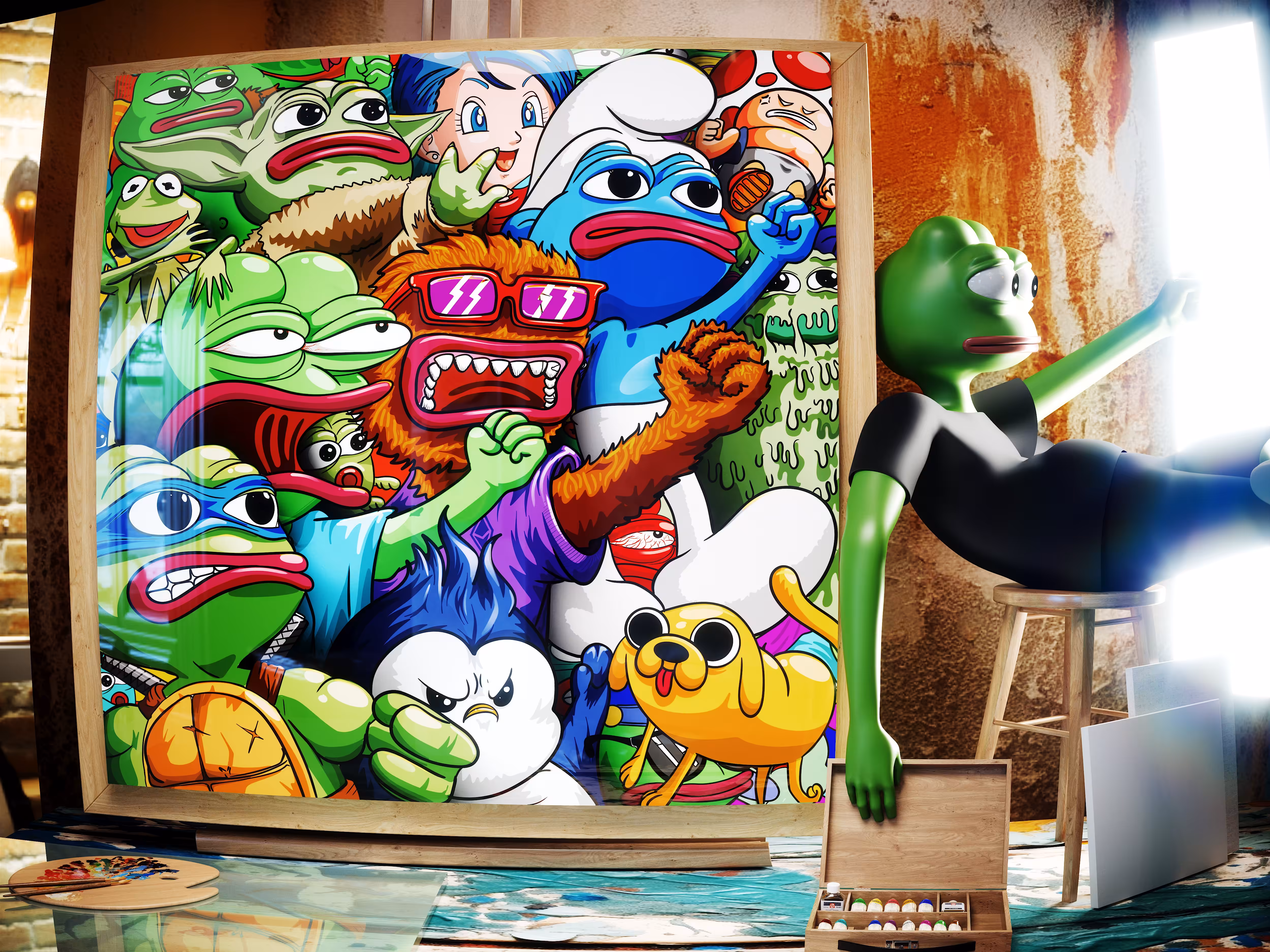 メカ MEME REVOLUTION 🐸 