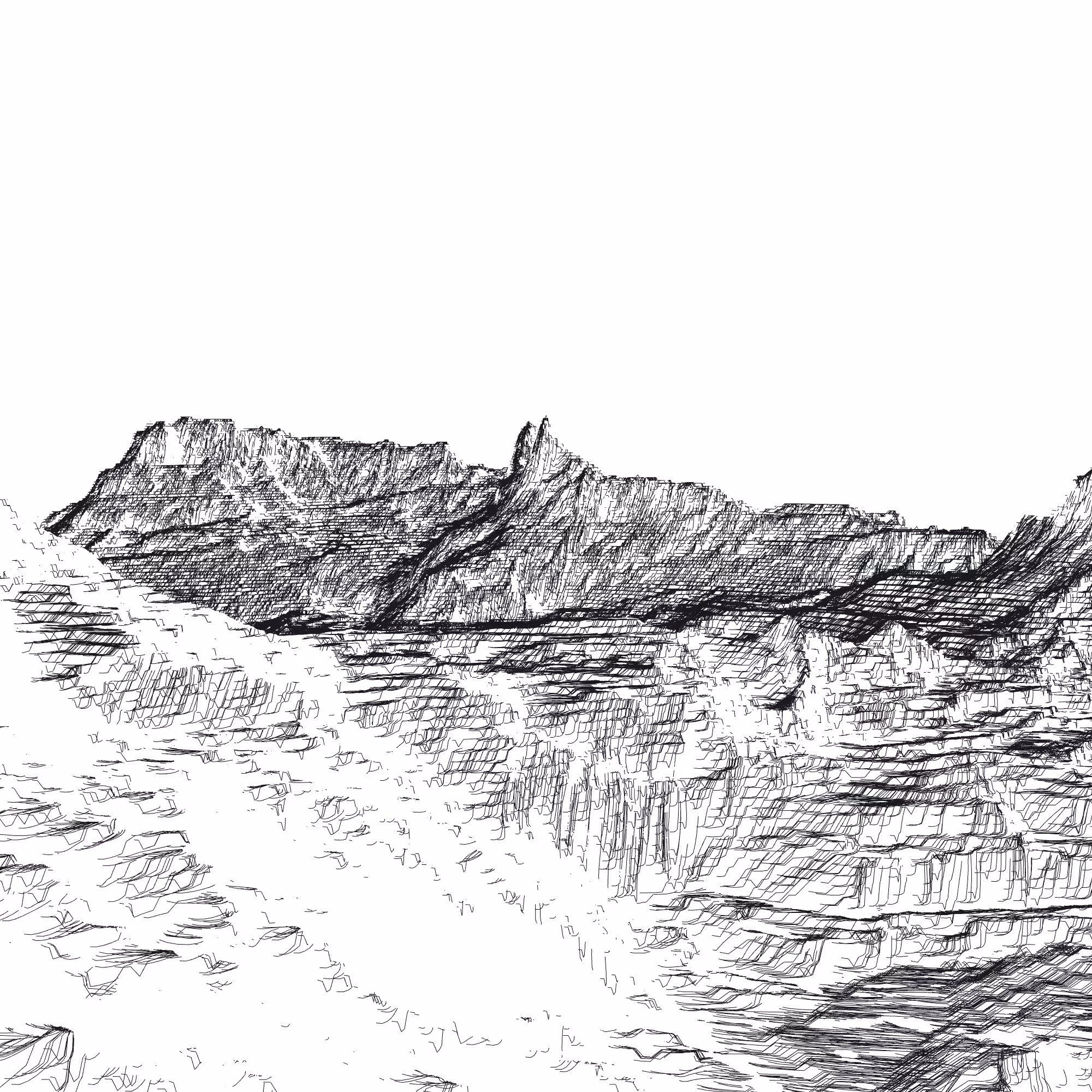 Ridge Scribbles #180