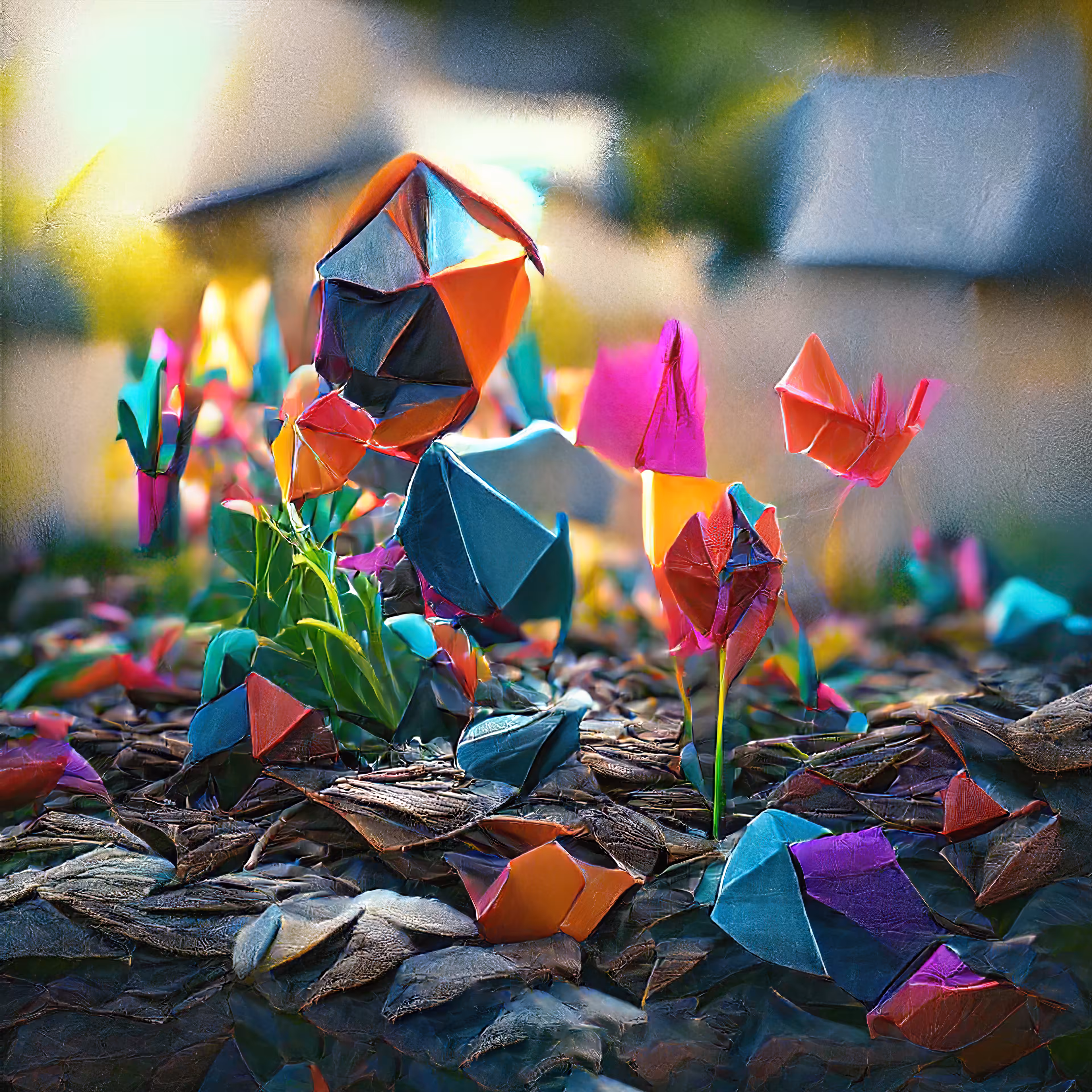 Origami Garden