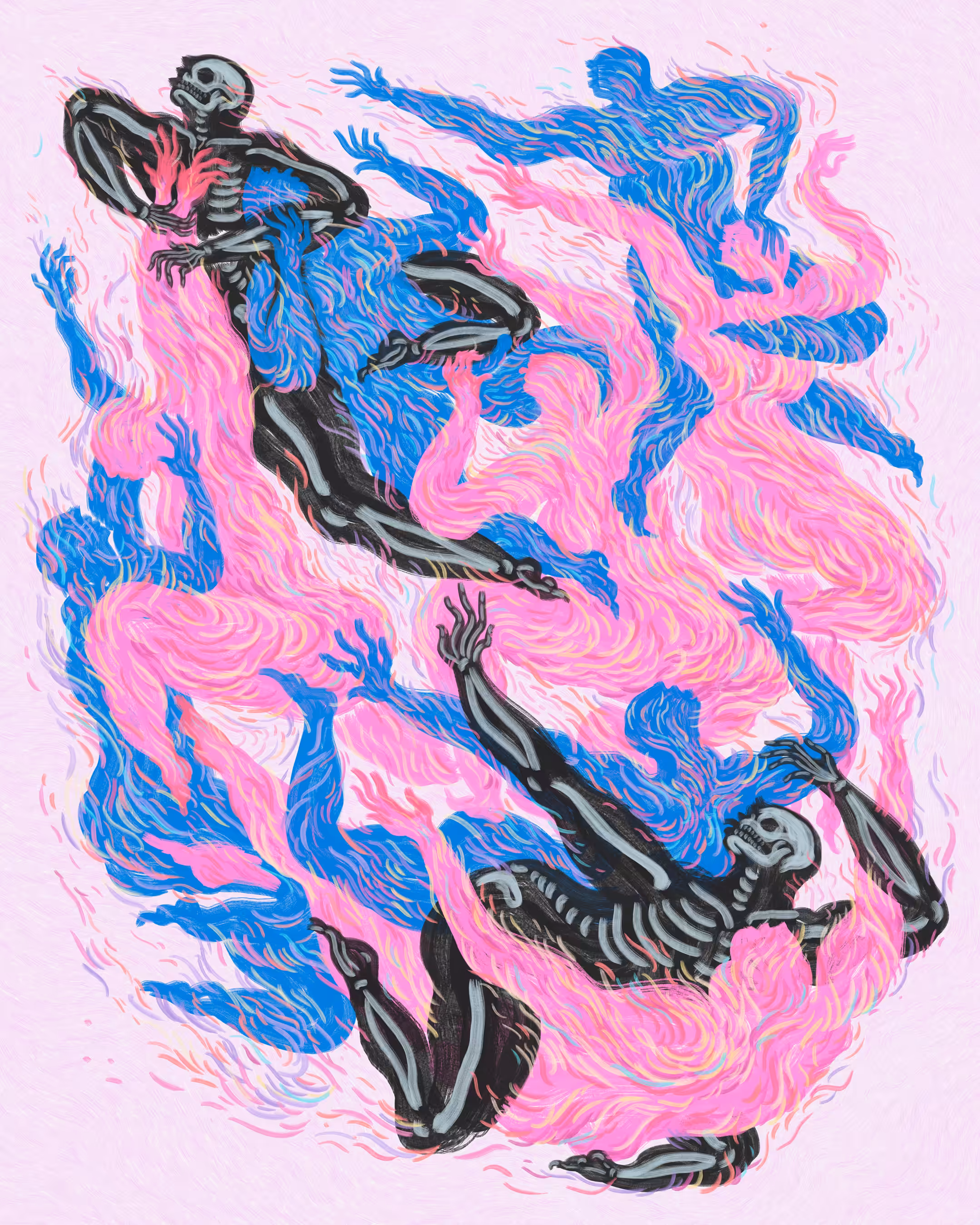 V. ‘The Fire Comet’ | Blue Spirit On Fire Collection