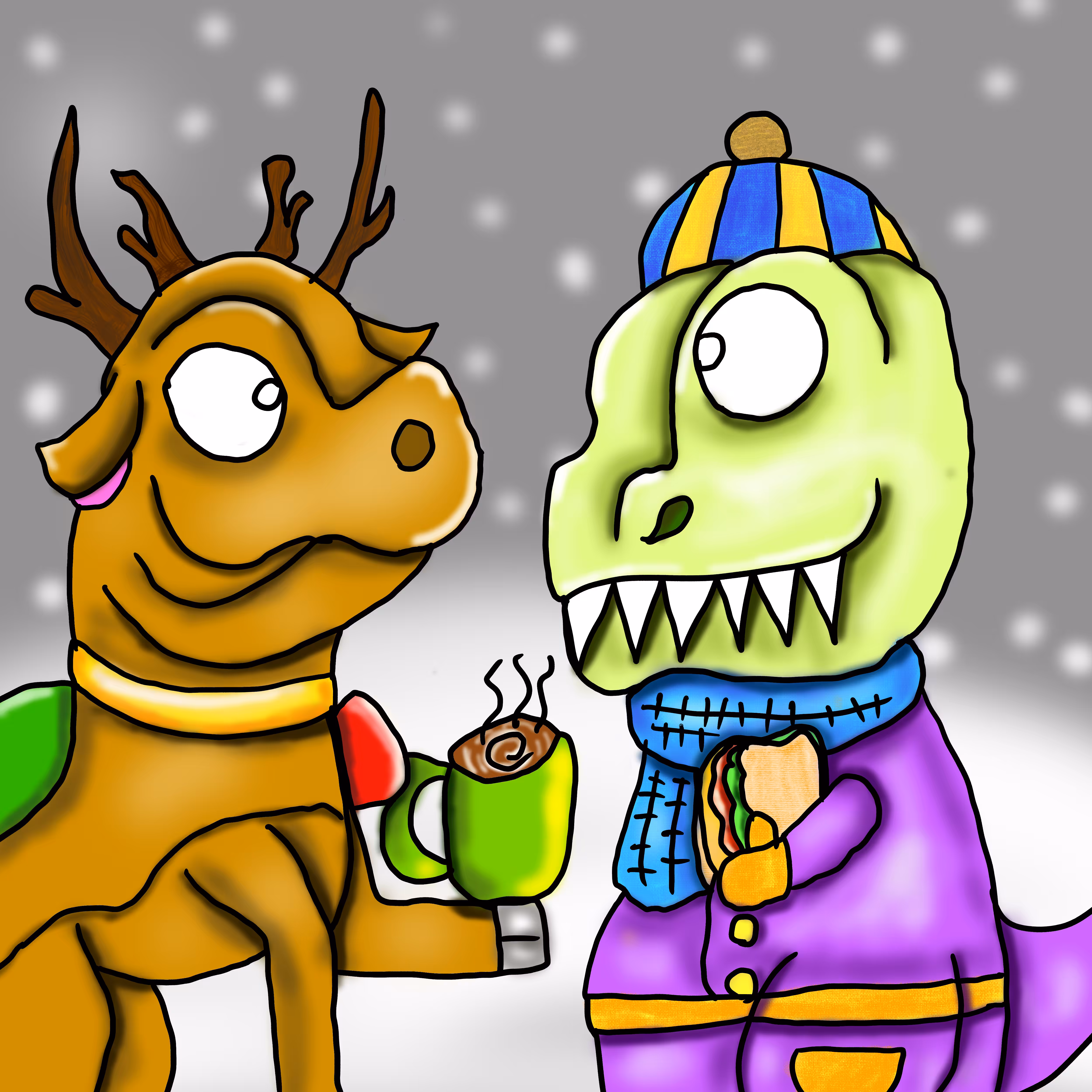 Silly Trex & friends 80