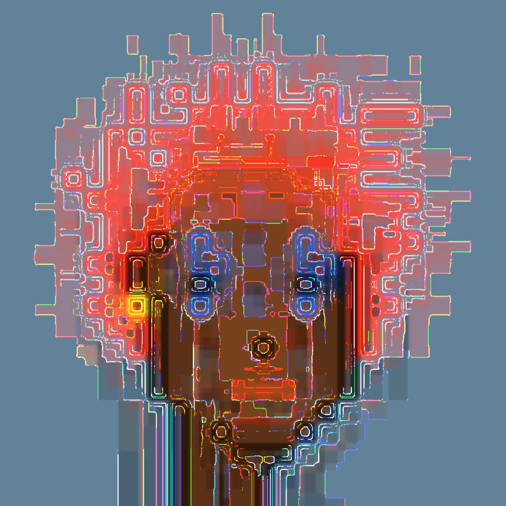 Pixel Neon Punk #093
