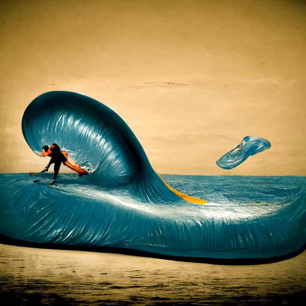 inflatable surfing