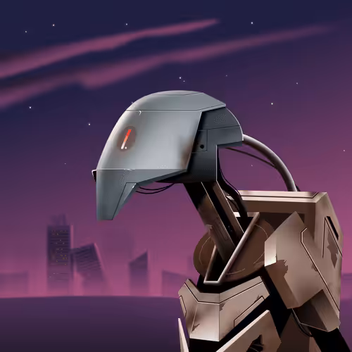 Savage Droids: THEOS Infantry Droid B-3748