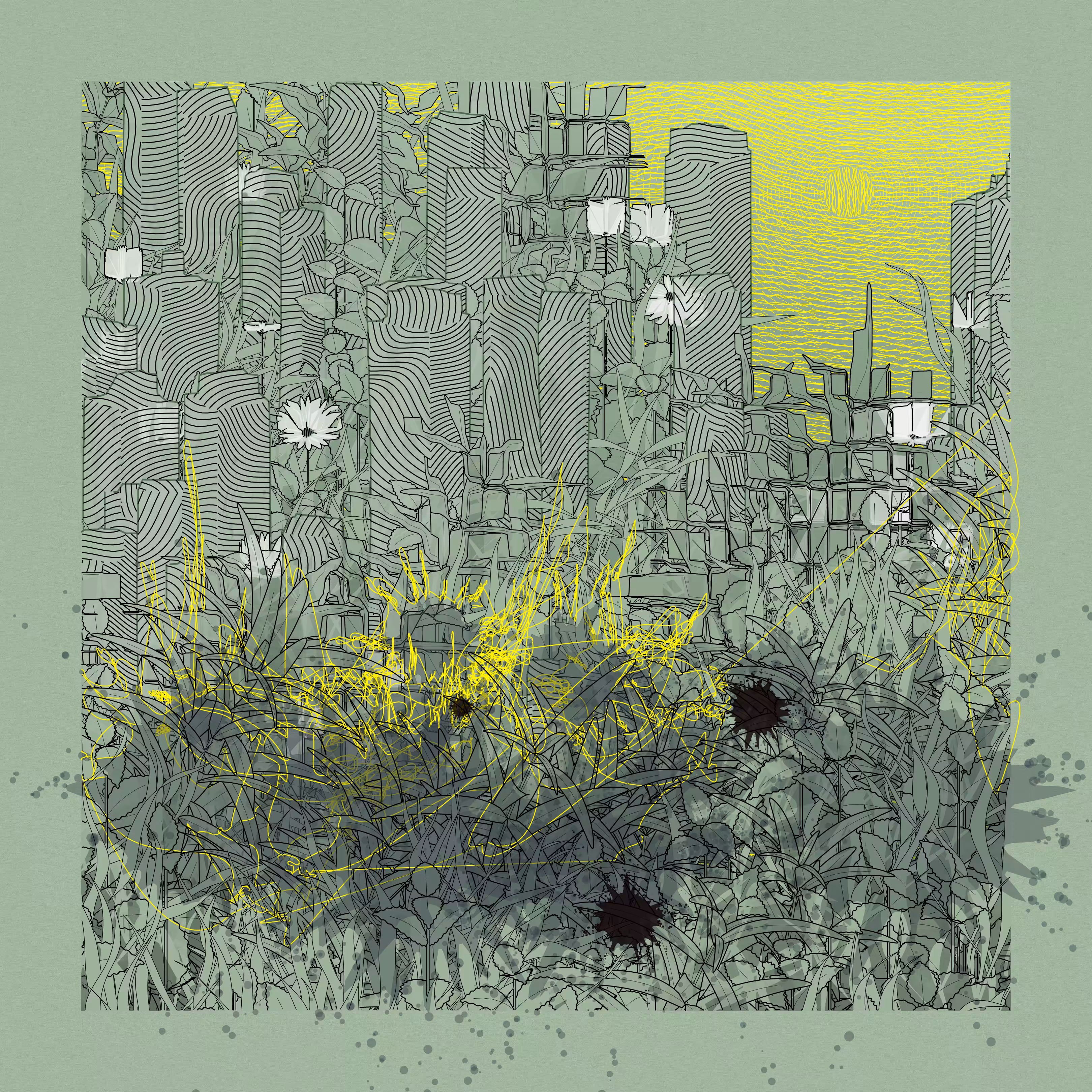 Landscape with Carbon Capture #1619