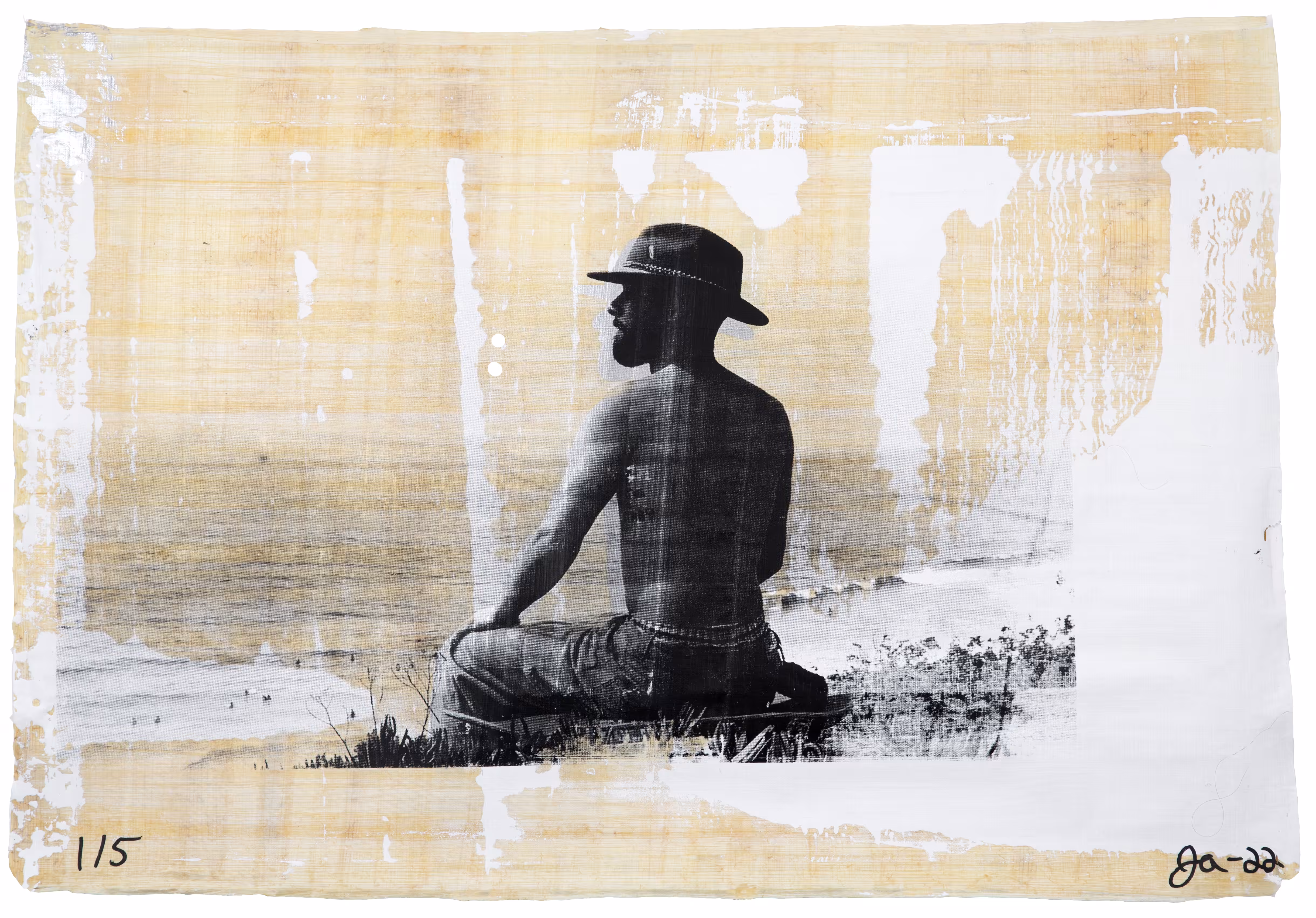 Justin Aversano - Eight of Cups - Physical Tarot Scroll - 1/5