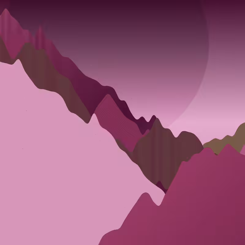 Rolling Hills at Sundown #70