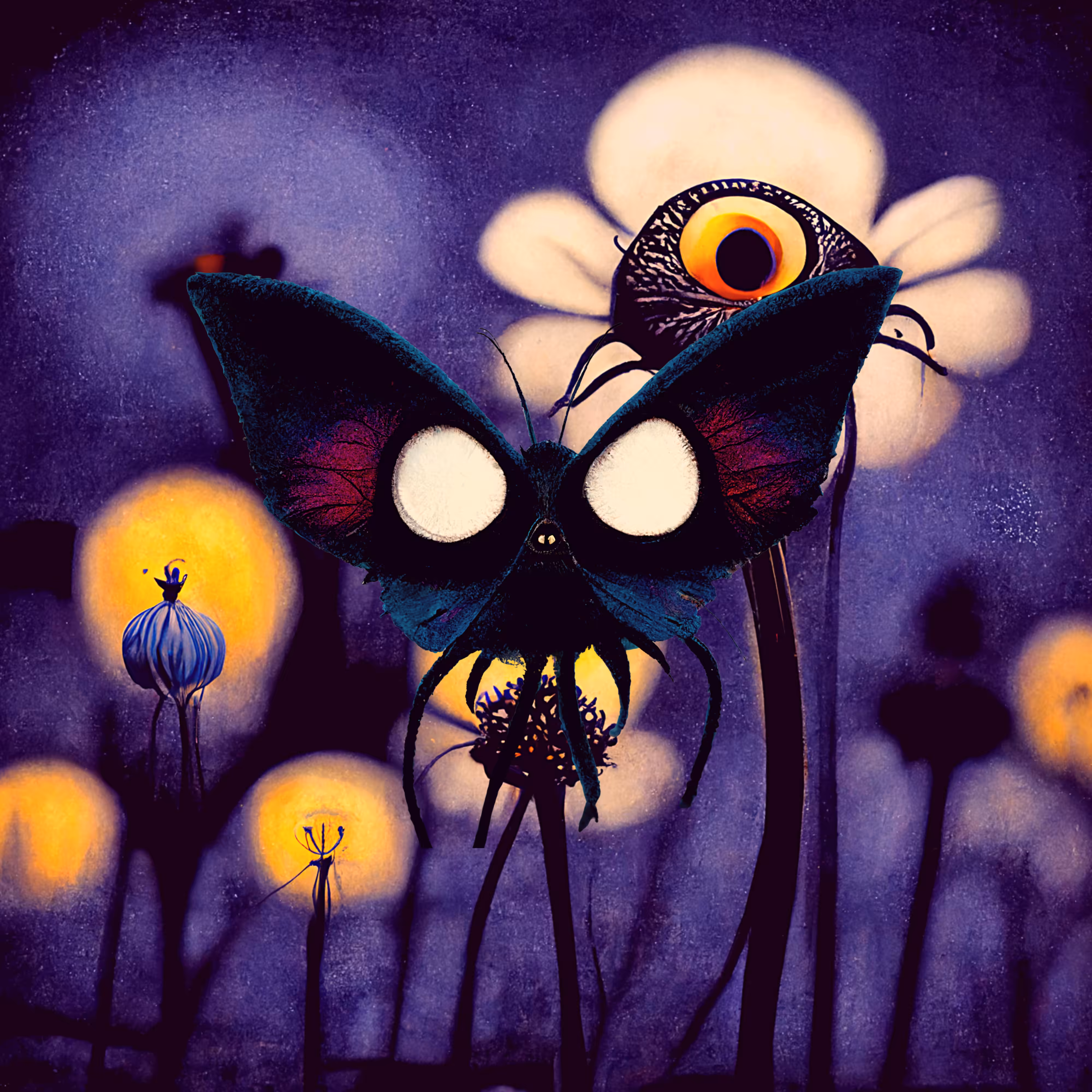 Burtonesque Butterfly