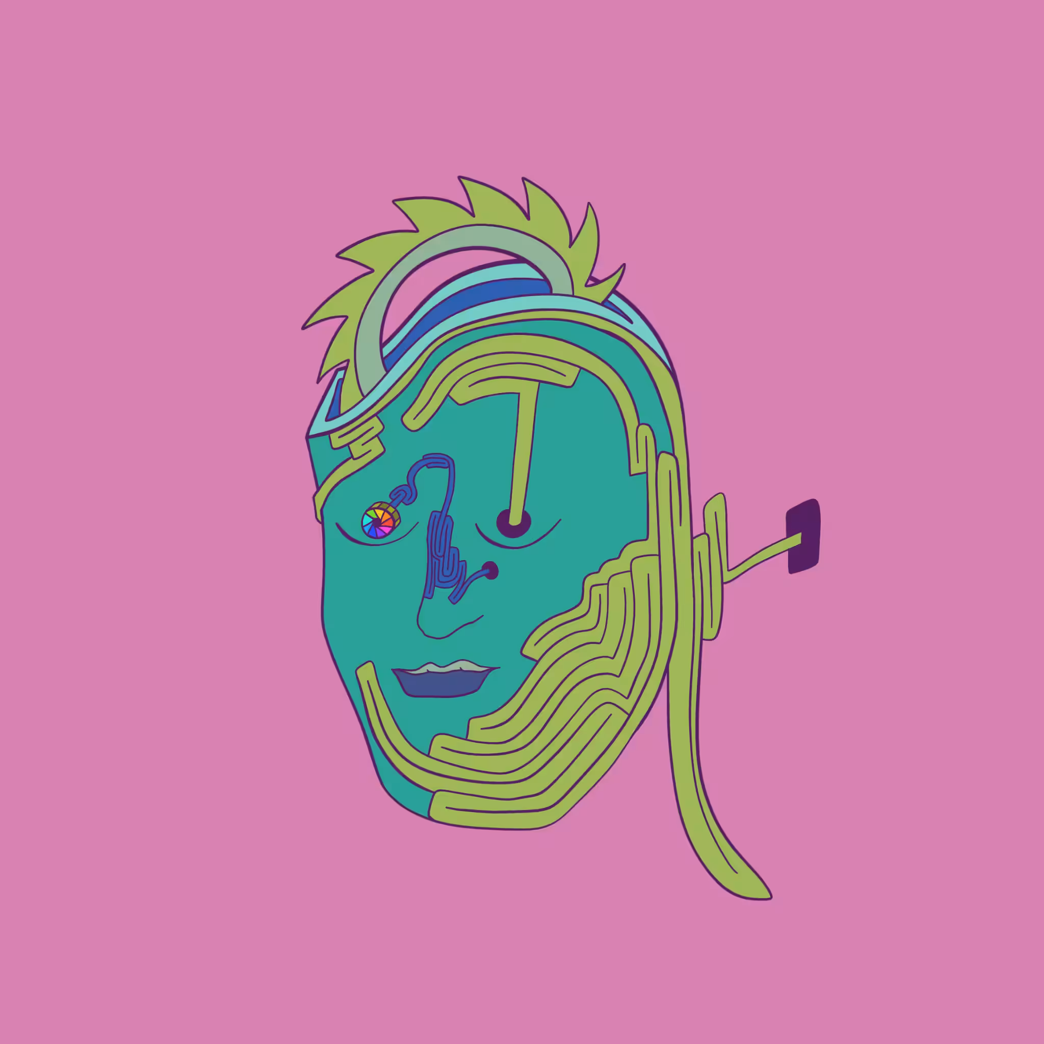 Simulacrum#5 - Open-Head